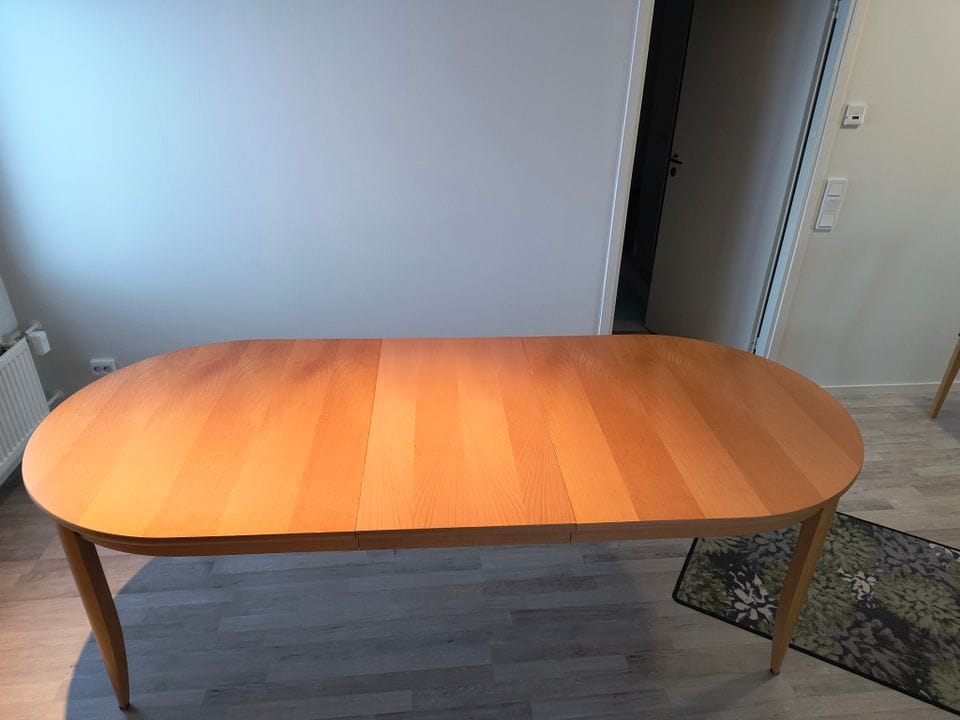 Extendable Wooden Dining Table