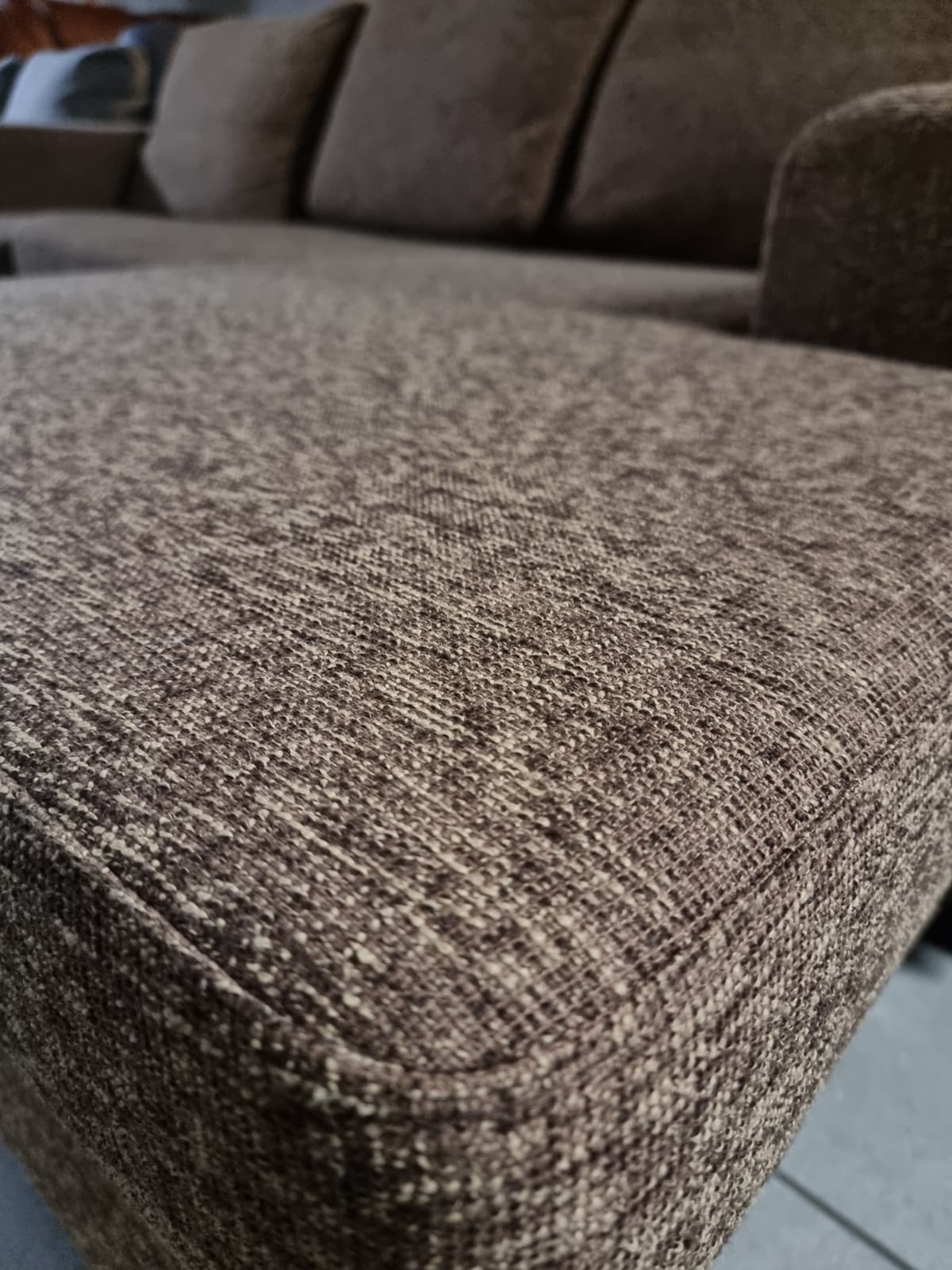 Brown sectional sofa Deewani