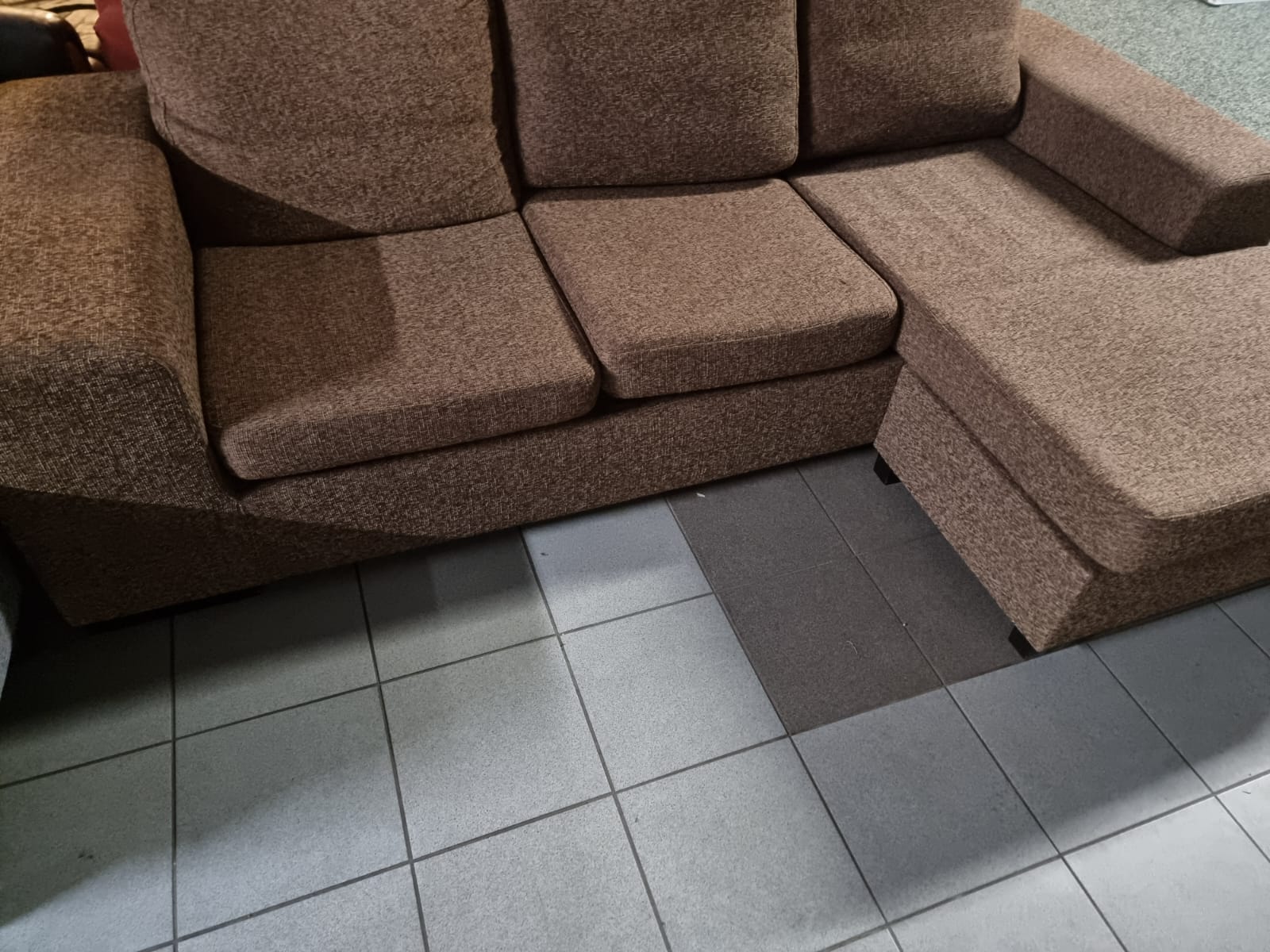 Brown sectional sofa Deewani