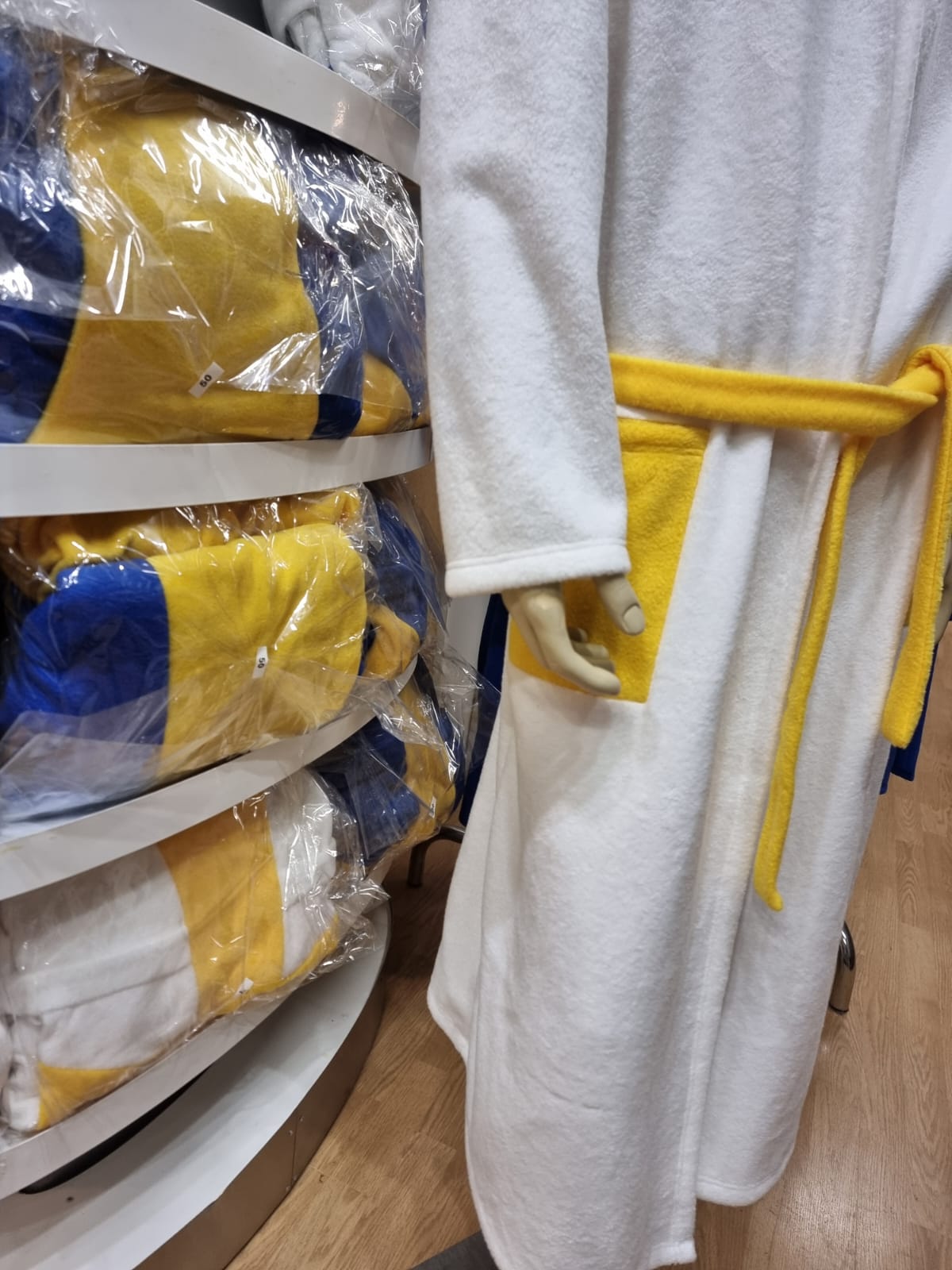 Cozy Fleece Hooded Bathrobes