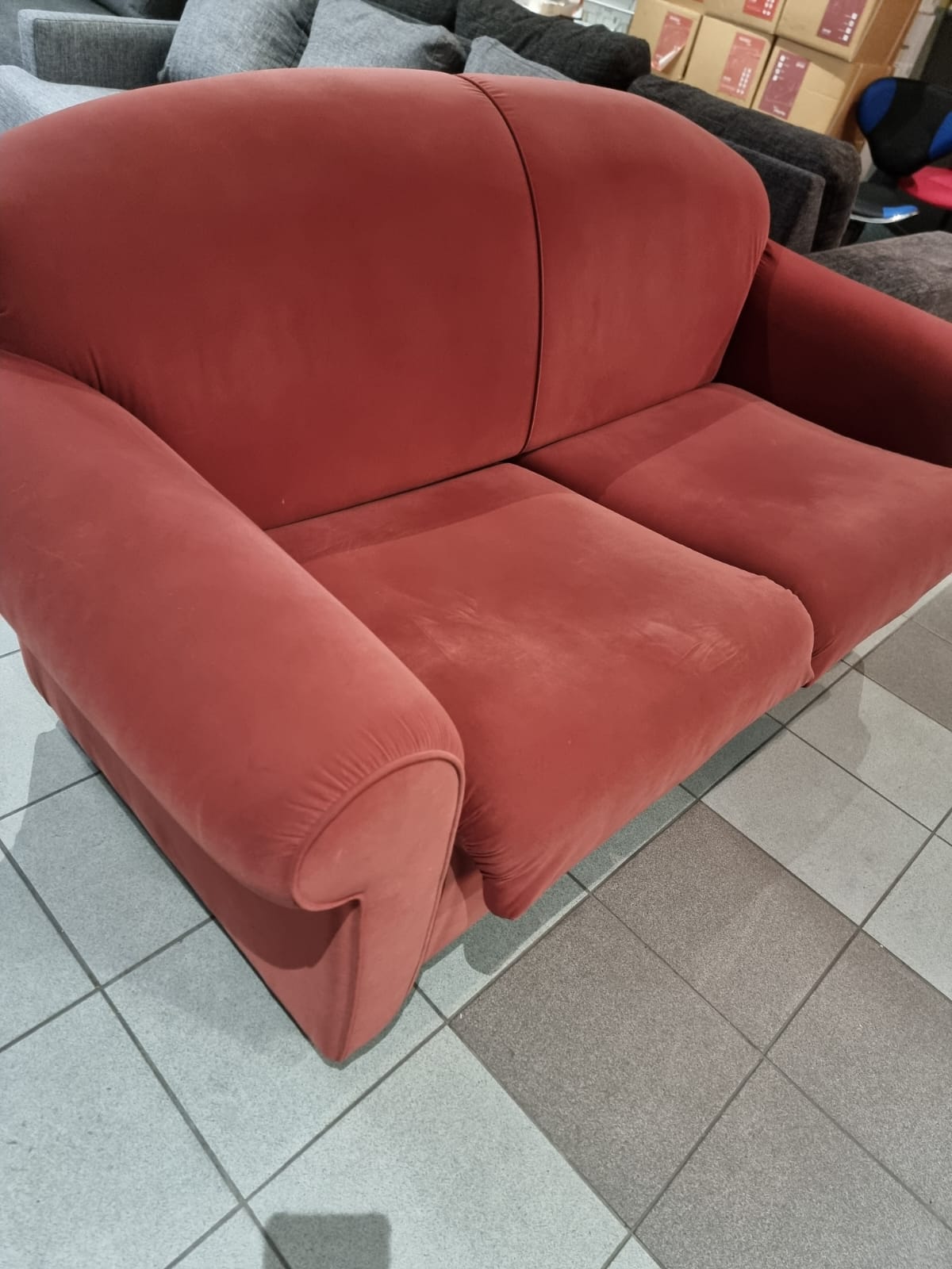 Red Sofa Bed