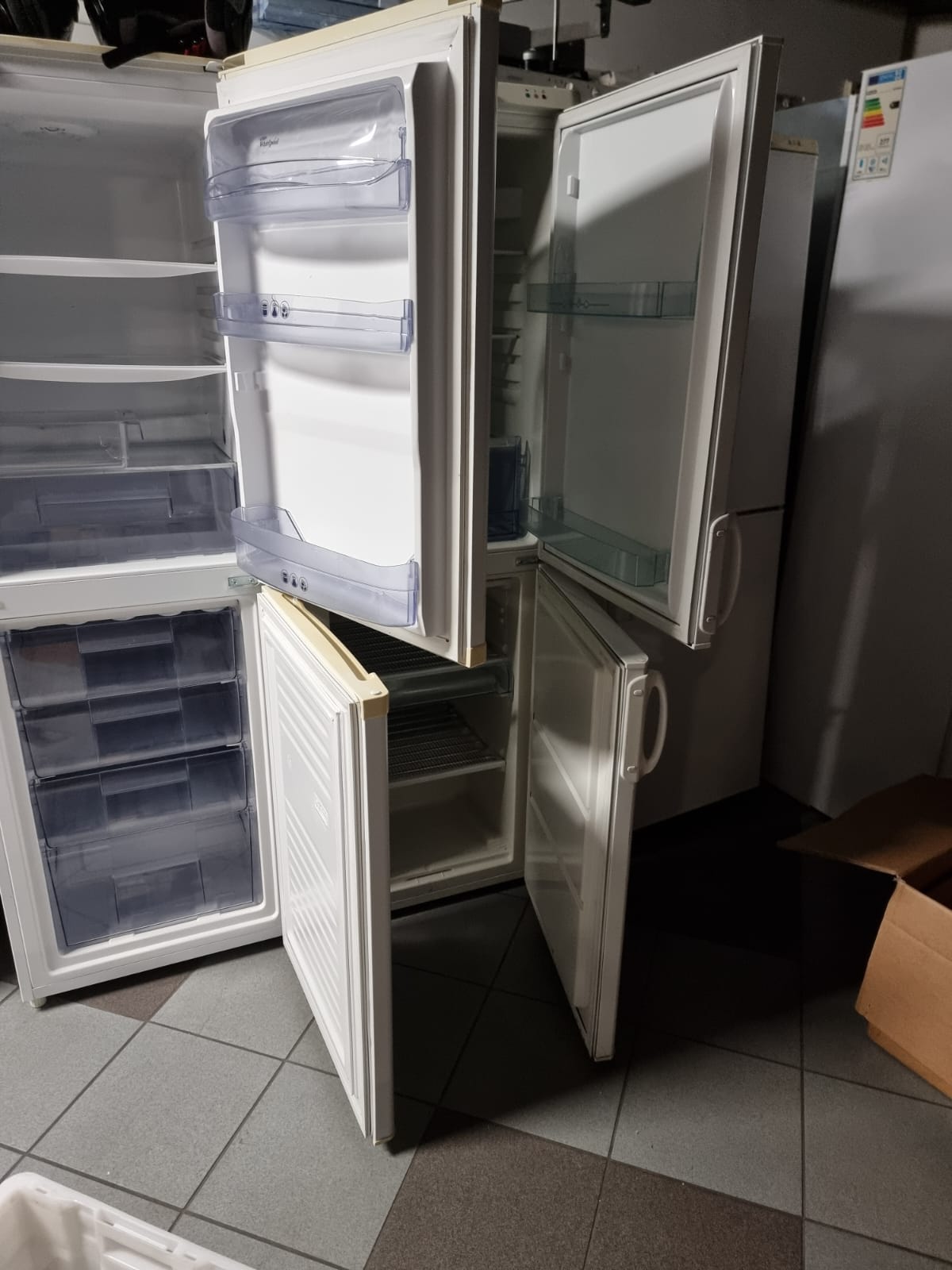 Double-door refrigerators