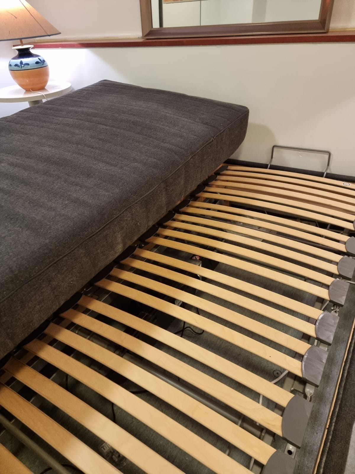 Electric Modern Double bed with Mattress 180x200