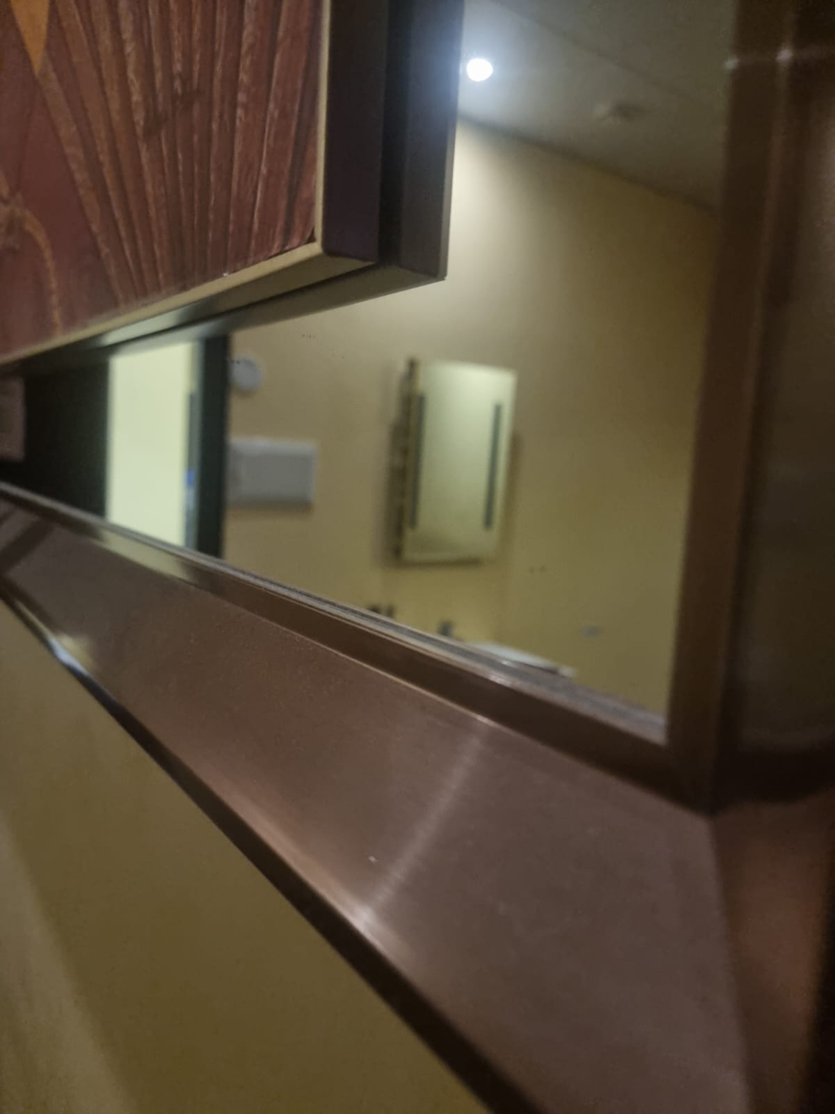 Decorative Wall Art with copper Frame Finish