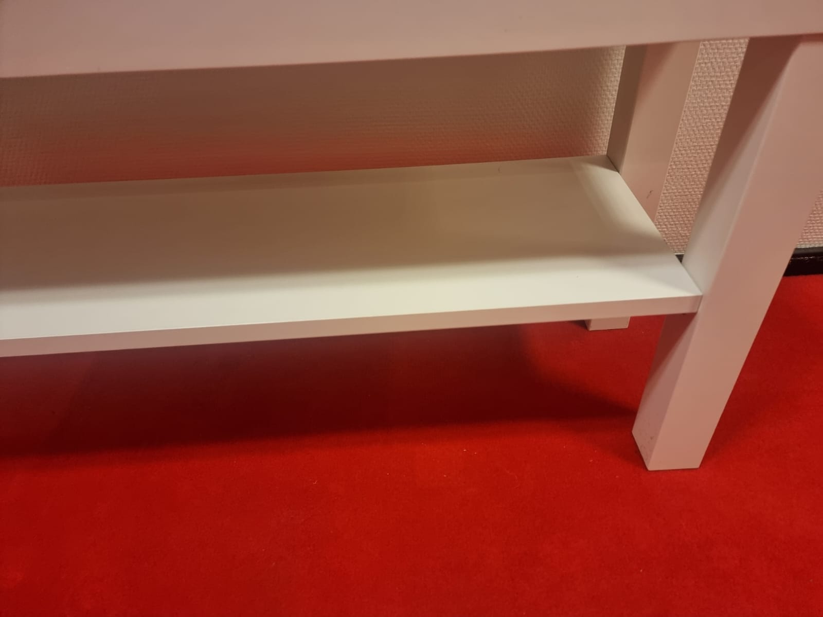 White TV Stand