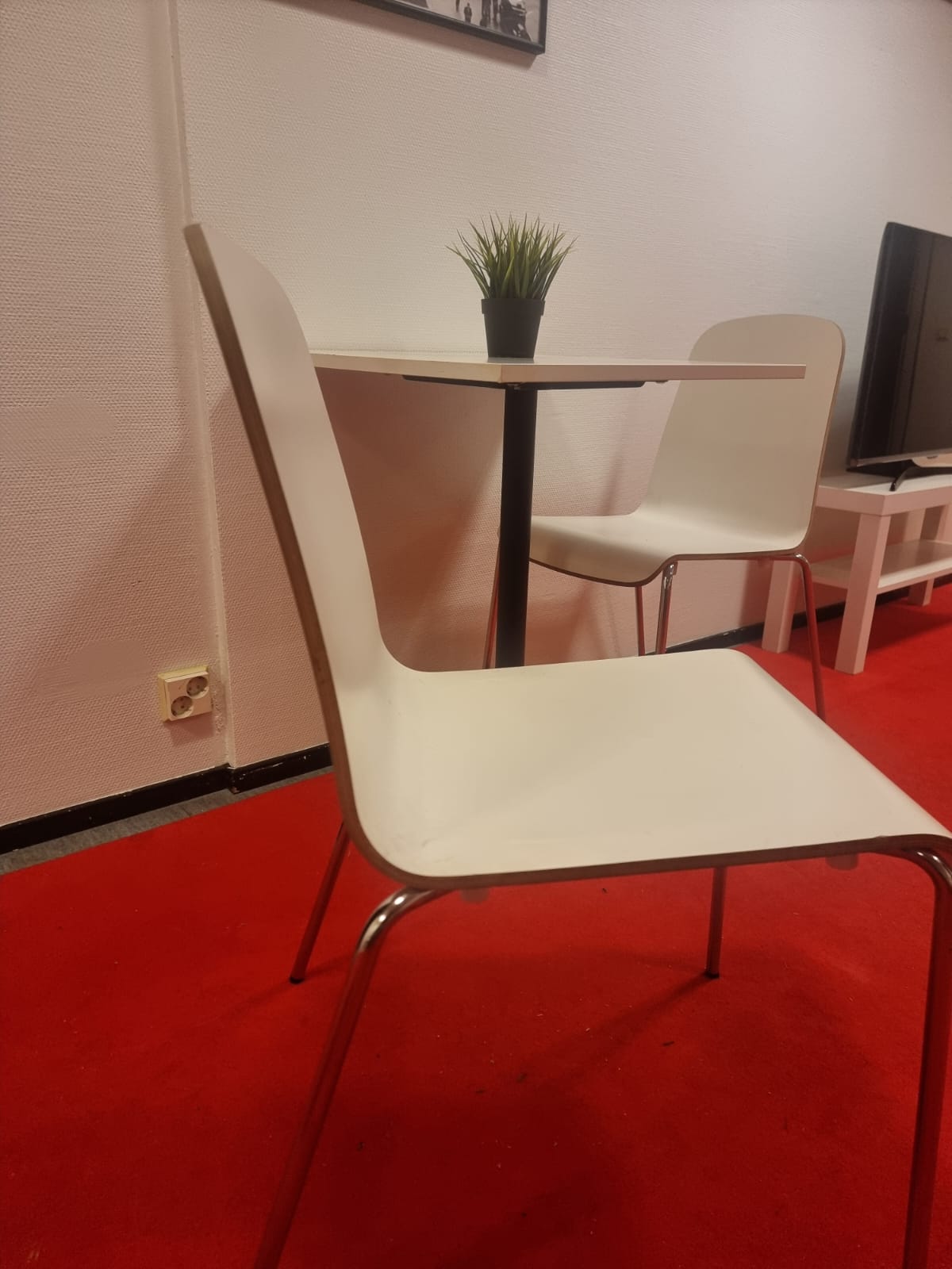 Modern Square Table set for Him & Her