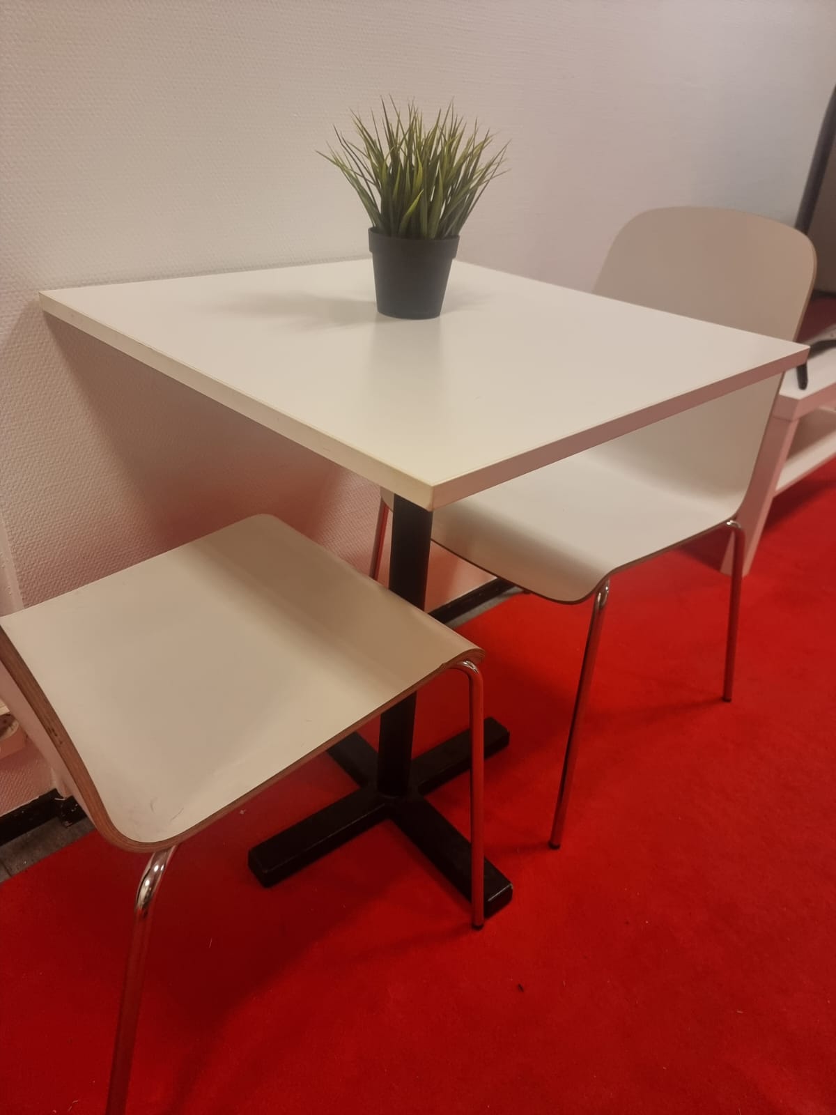 Modern Square Table set for Him & Her