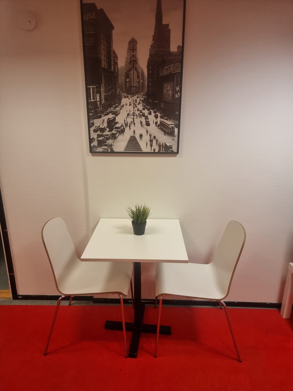 Modern Square Table set for Him & Her