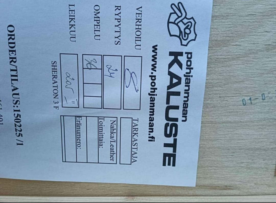 Three-Seater Sofa Pohjanmaan