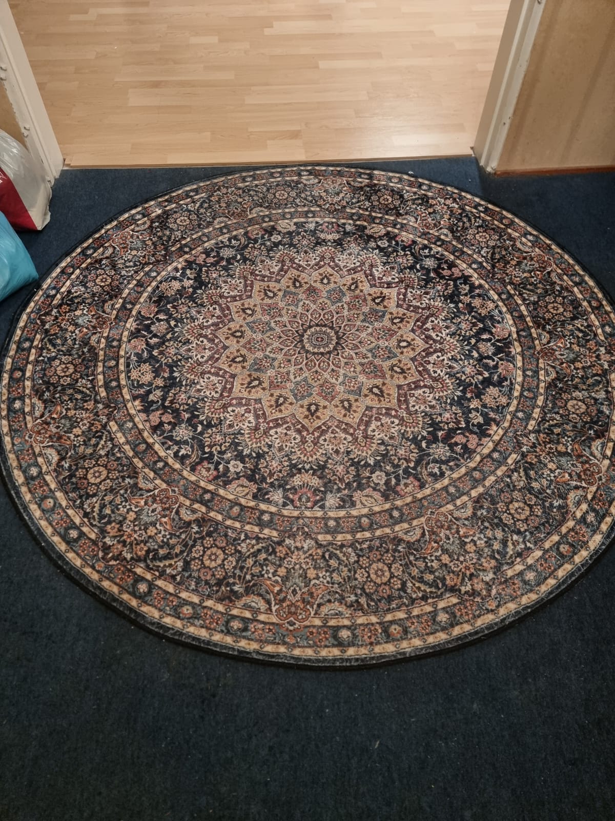 Round Oriental Rug