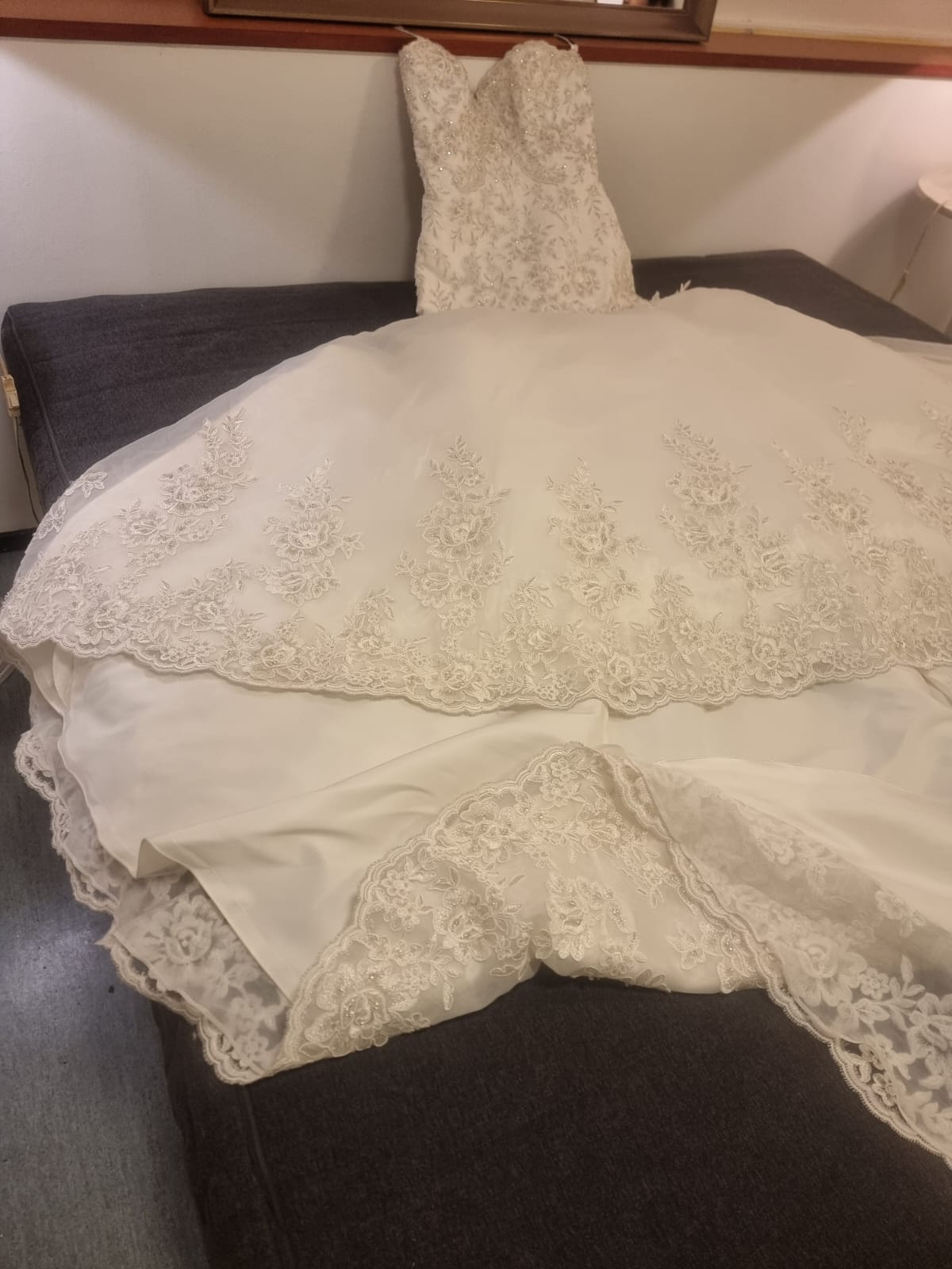 David Tutera's Elegant Lace Wedding Dress