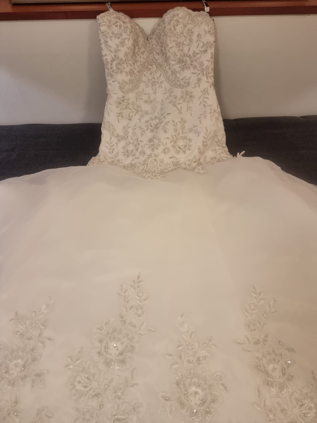 David Tutera's Elegant Lace Wedding Dress