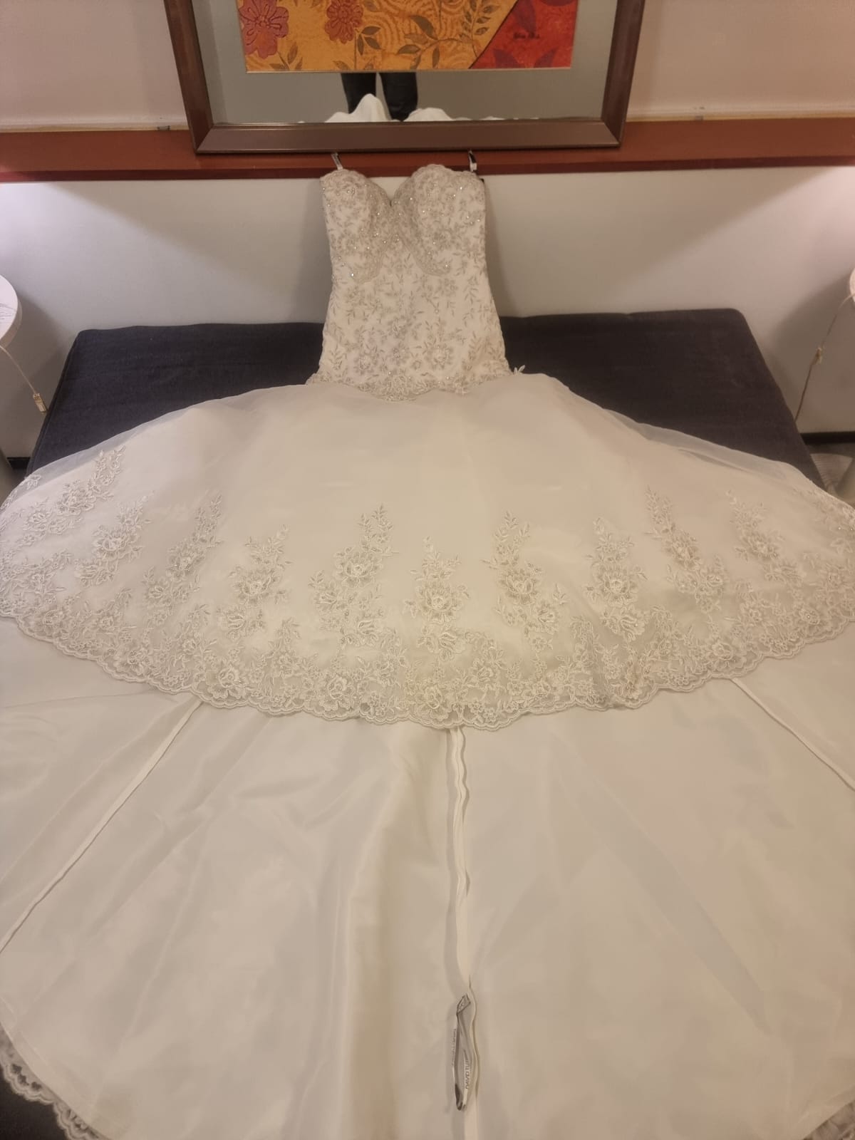 David Tutera's Elegant Lace Wedding Dress