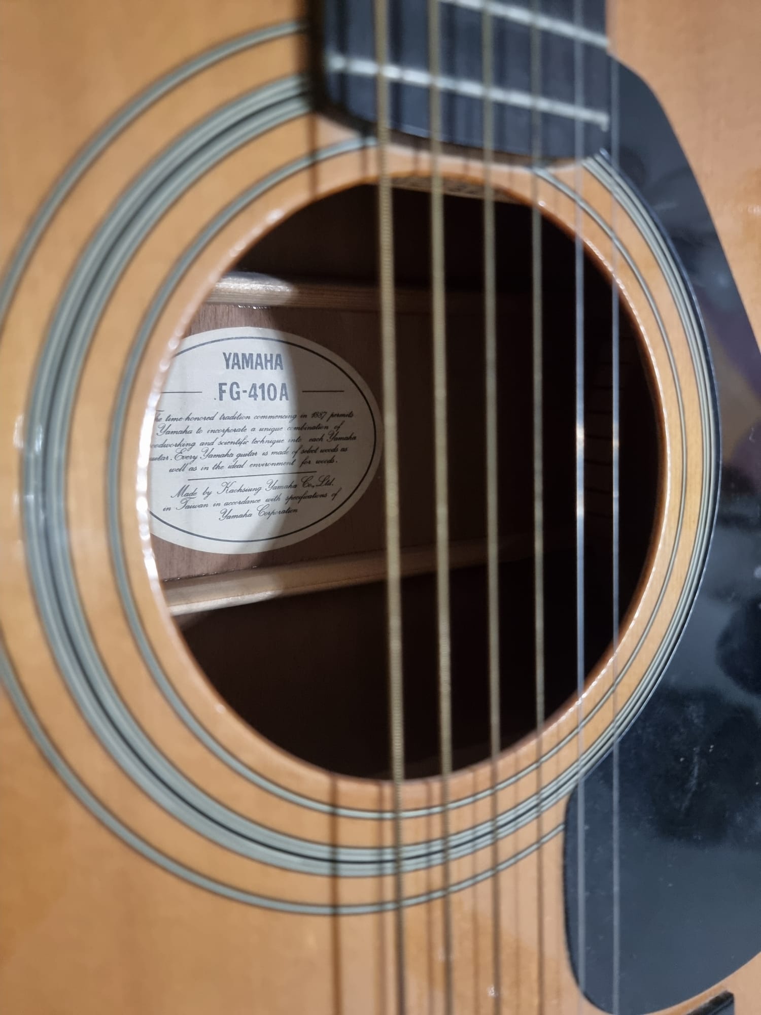 Yamaha FG-410A Acoustic Guitar
