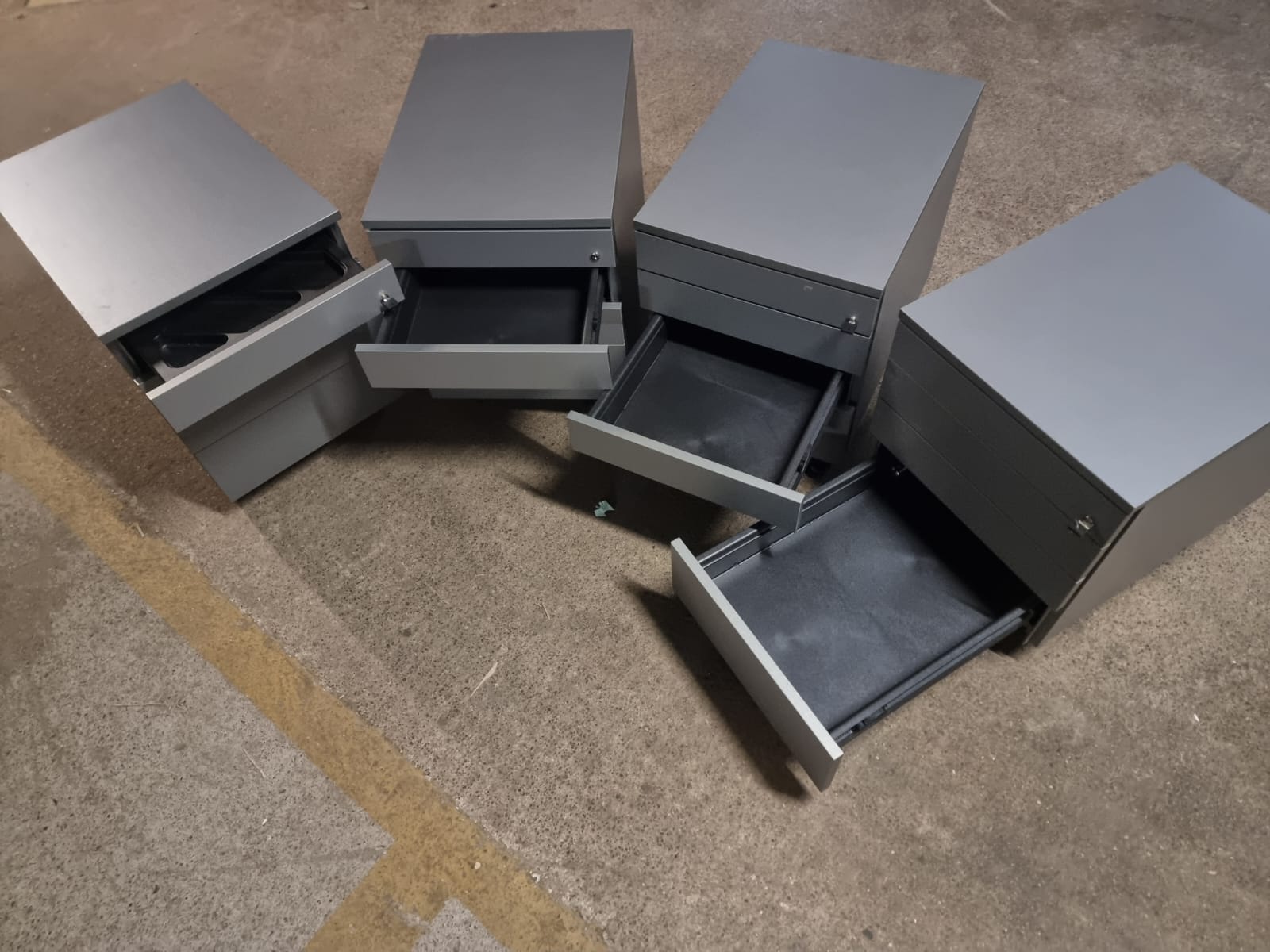 Metal Storage Drawers