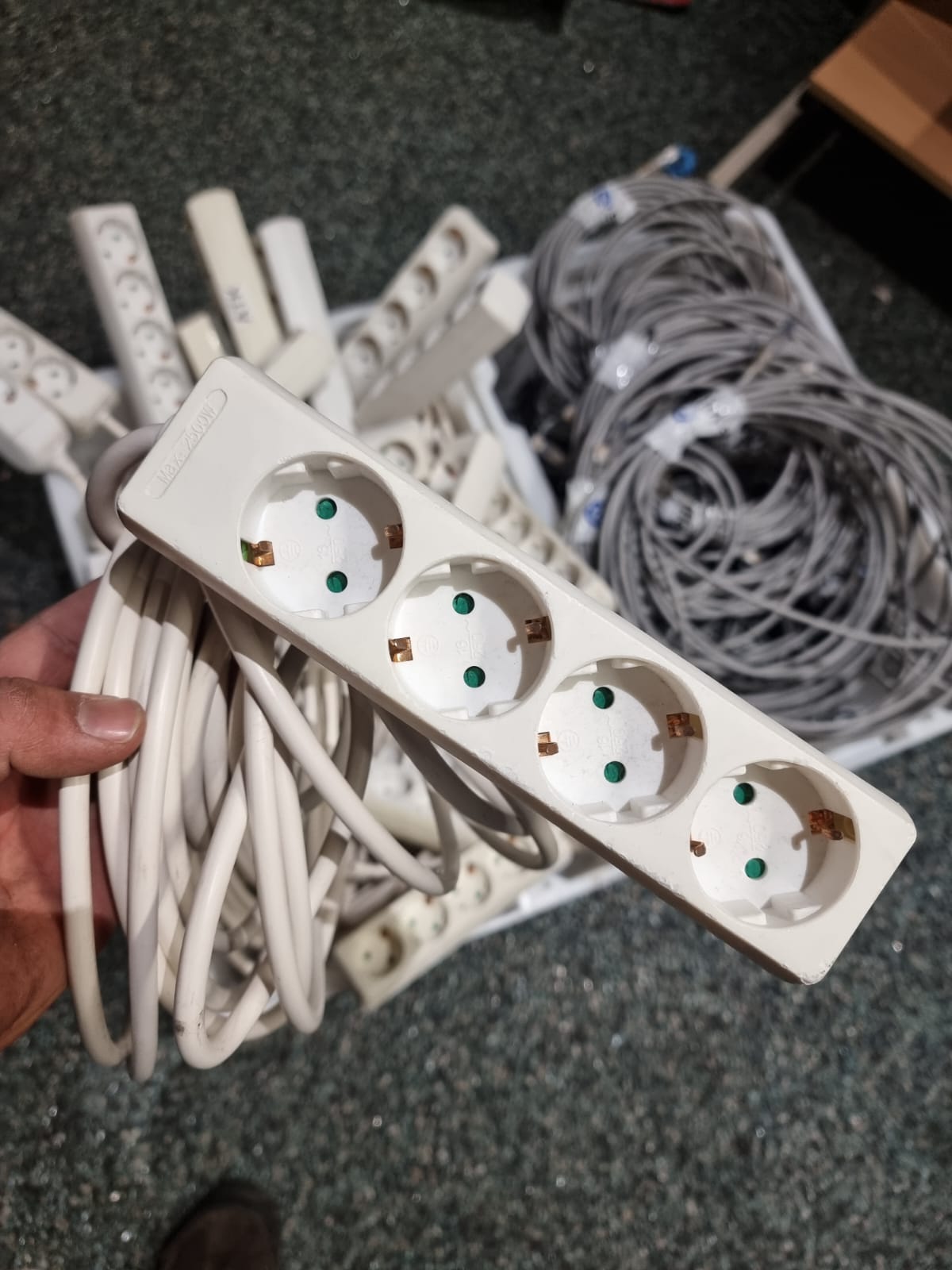 Power Strip with Extension Cord
