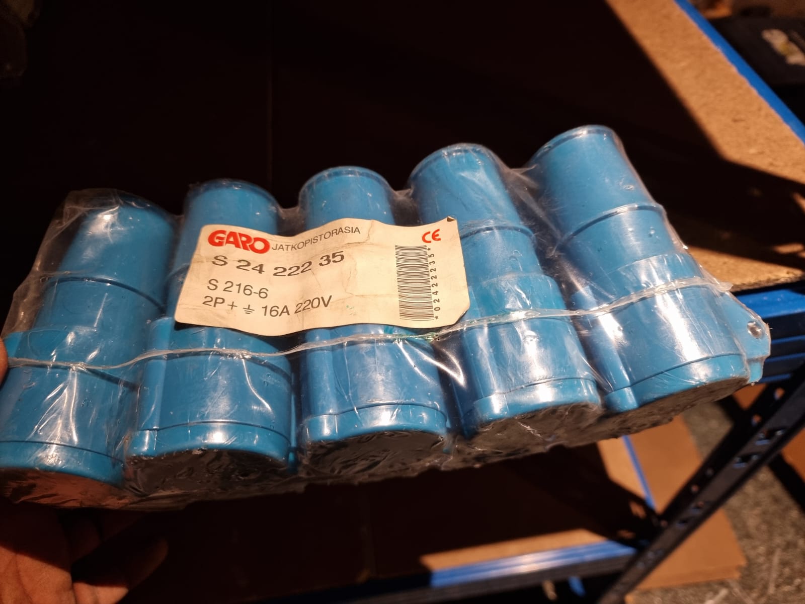 3Pin Blue Electrical Connectors 16A