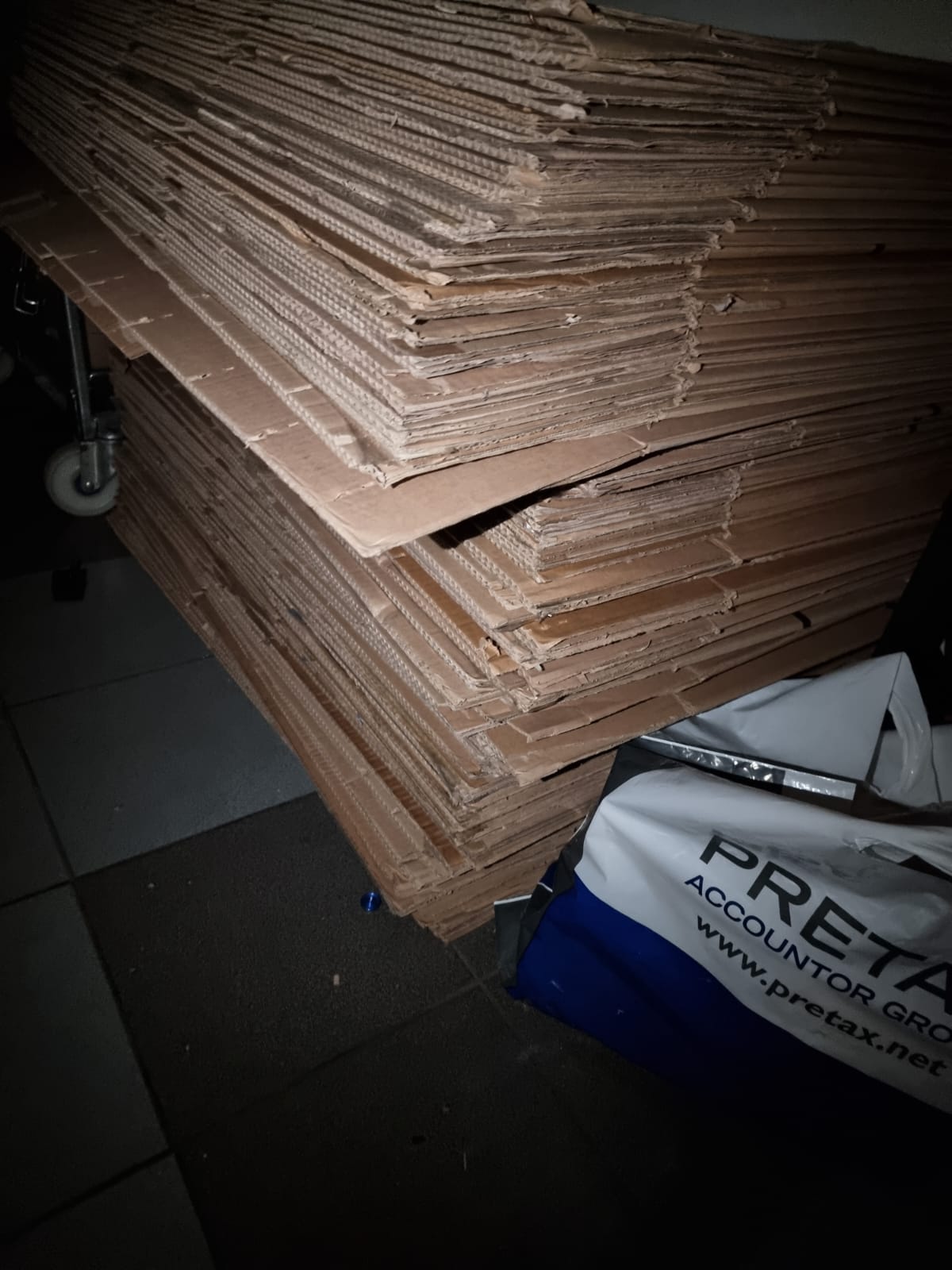 Stack of Cardboard Boxes