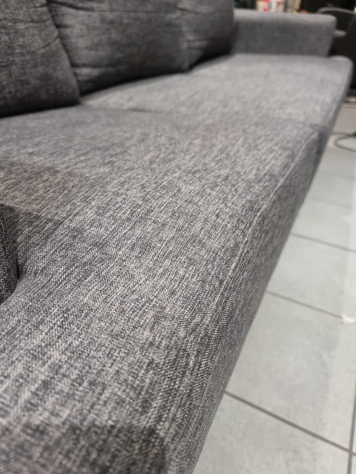 Gray Fabric Sofa