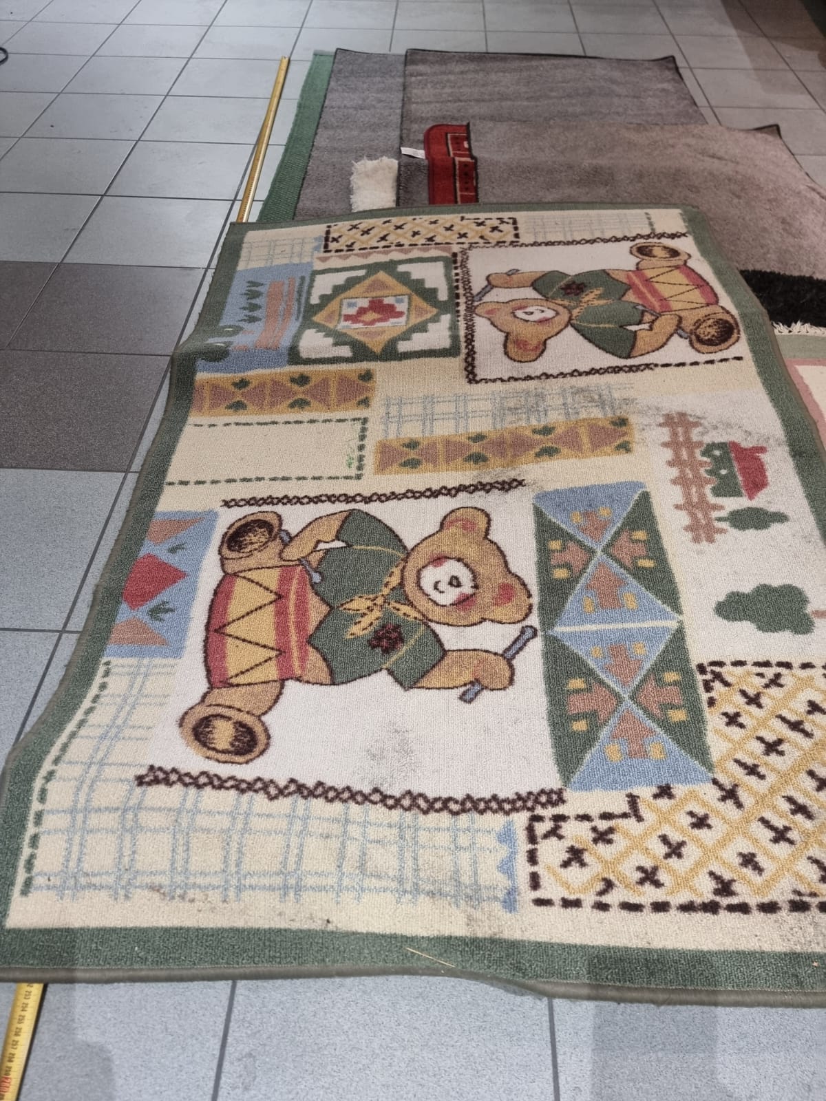 Kids' Bear Play Rug 170x120