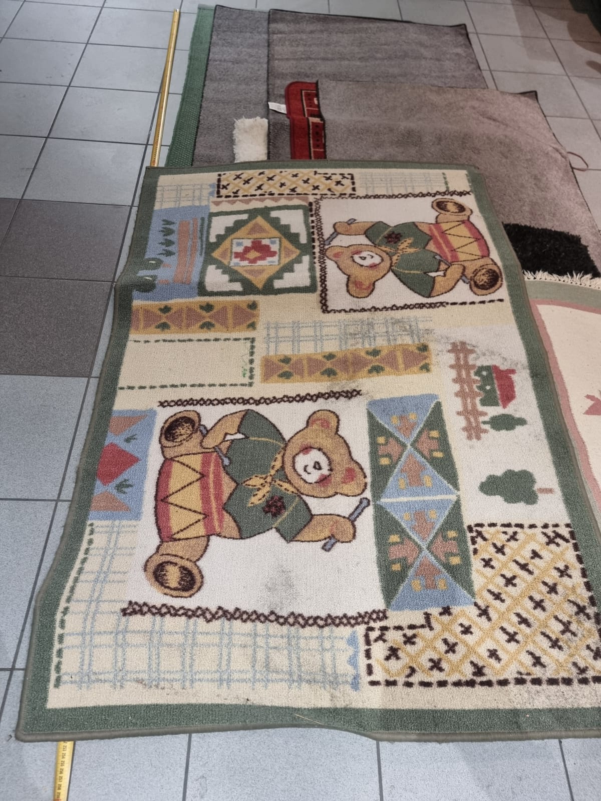 Kids' Bear Play Rug 170x120