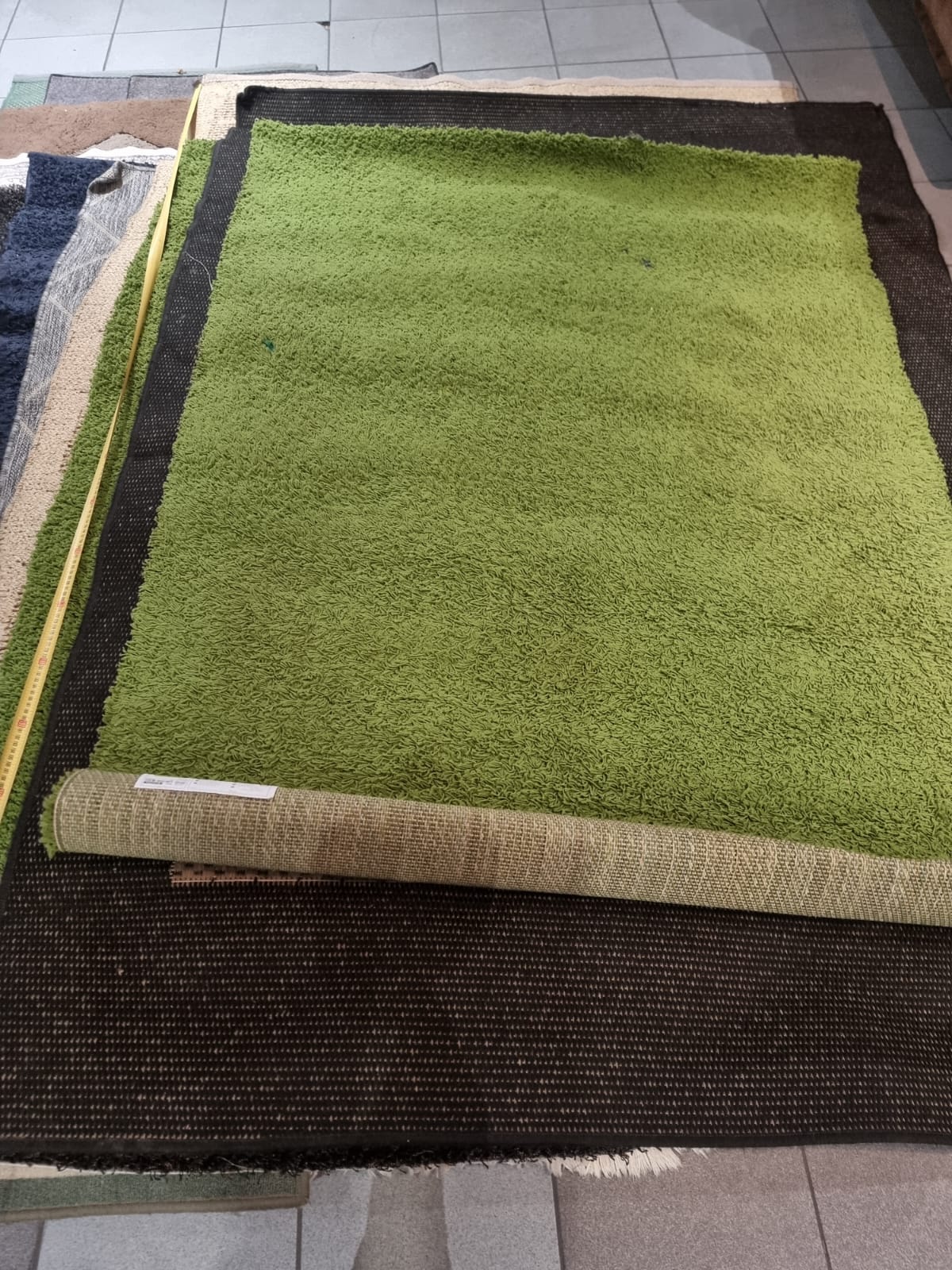 HAMPEN Green Rug 133*195
