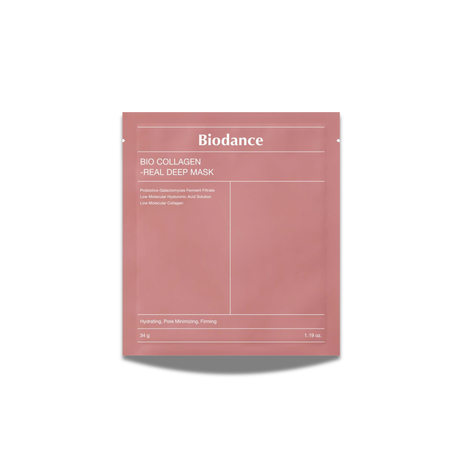 Biodance Bio Collagen Real Deep Mask Giliai drėkinanti veido kaukė 34g