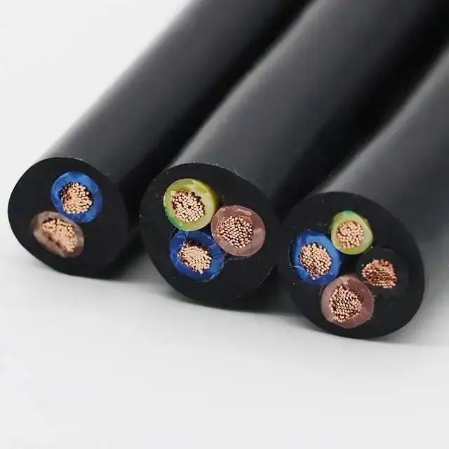 Copper-core electrical cables