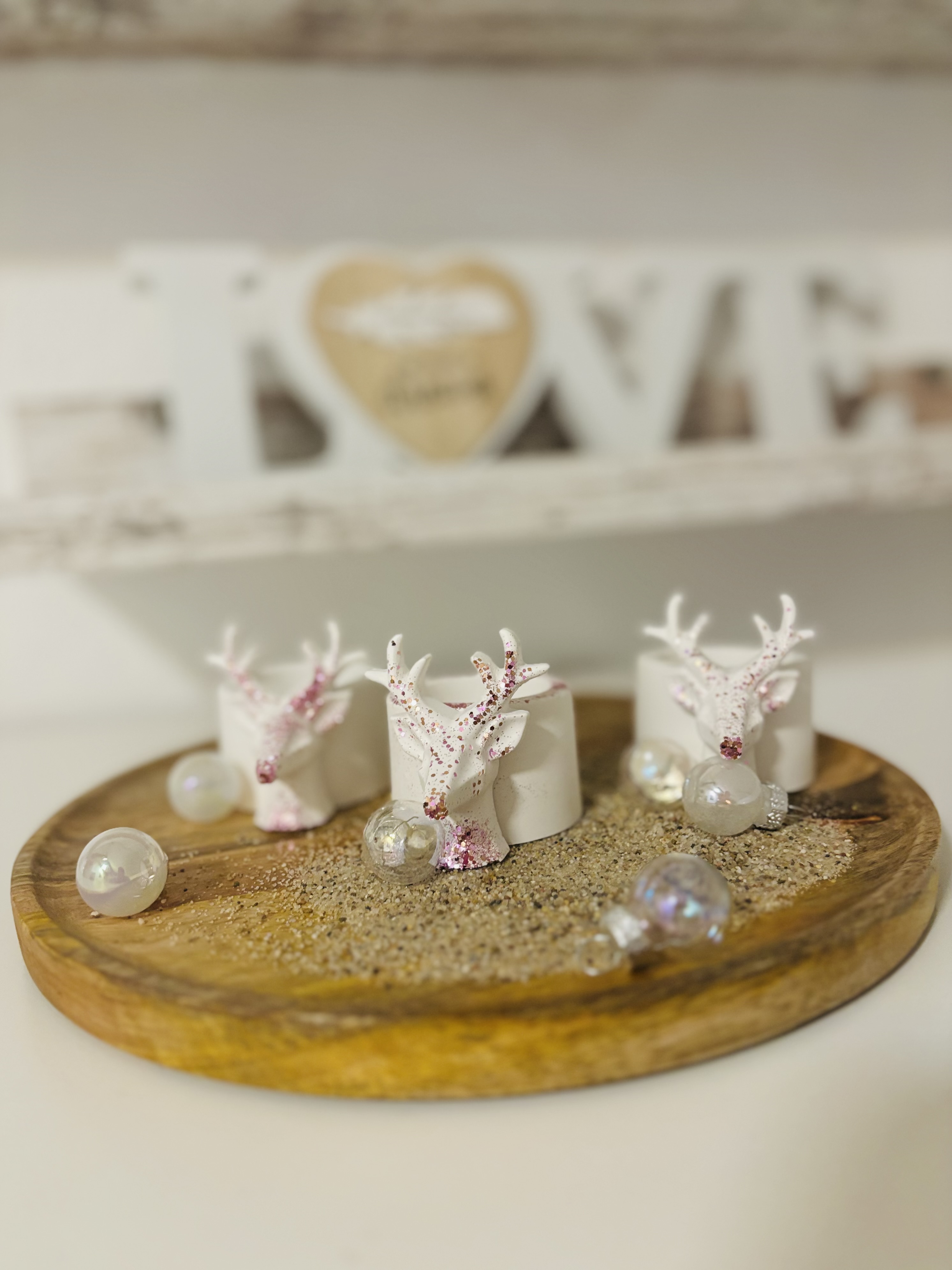 Weihnachtliche Teelichter