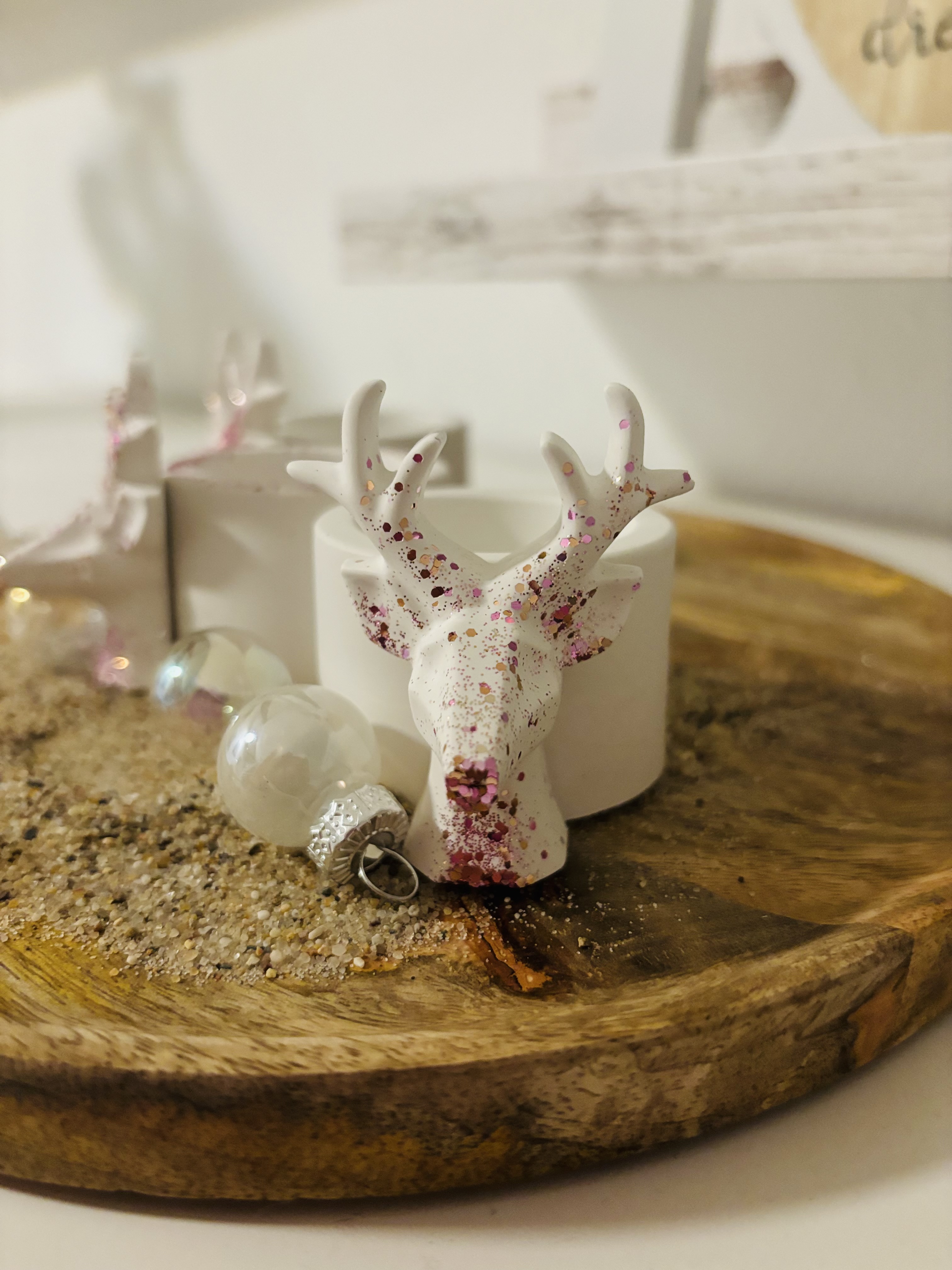 Weihnachtliche Teelichter