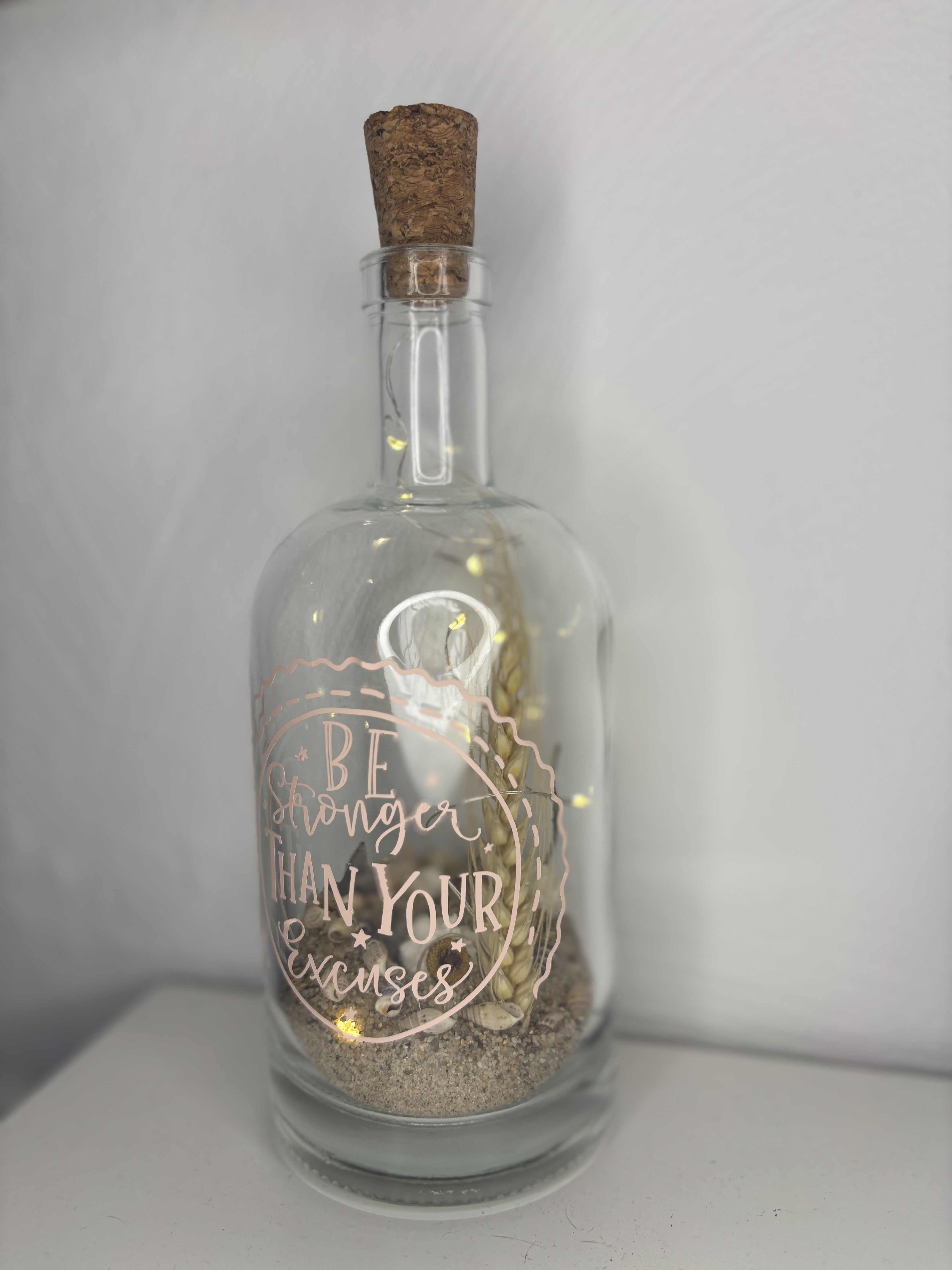 Dekorative Flasche