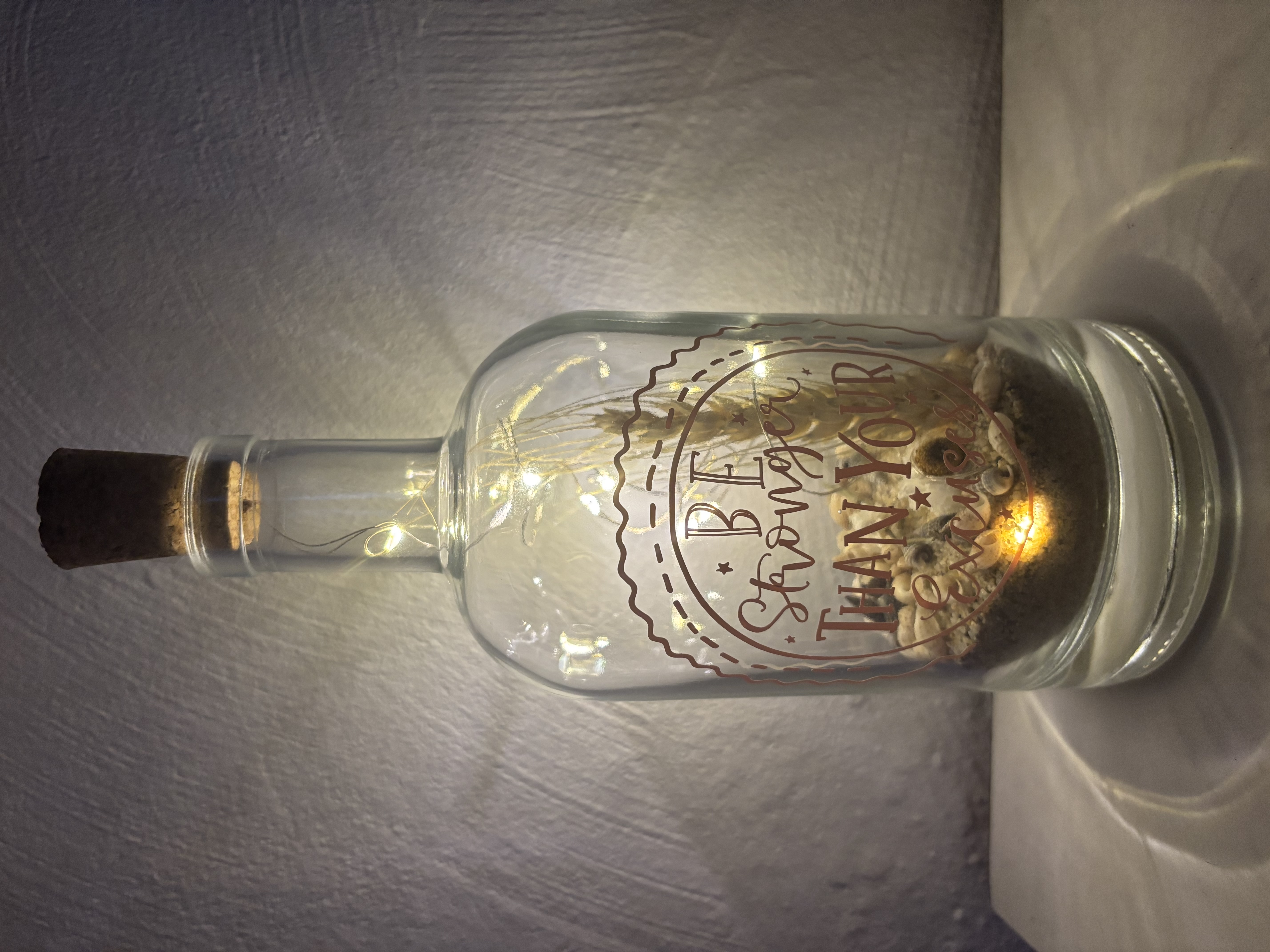 Dekorative Flasche