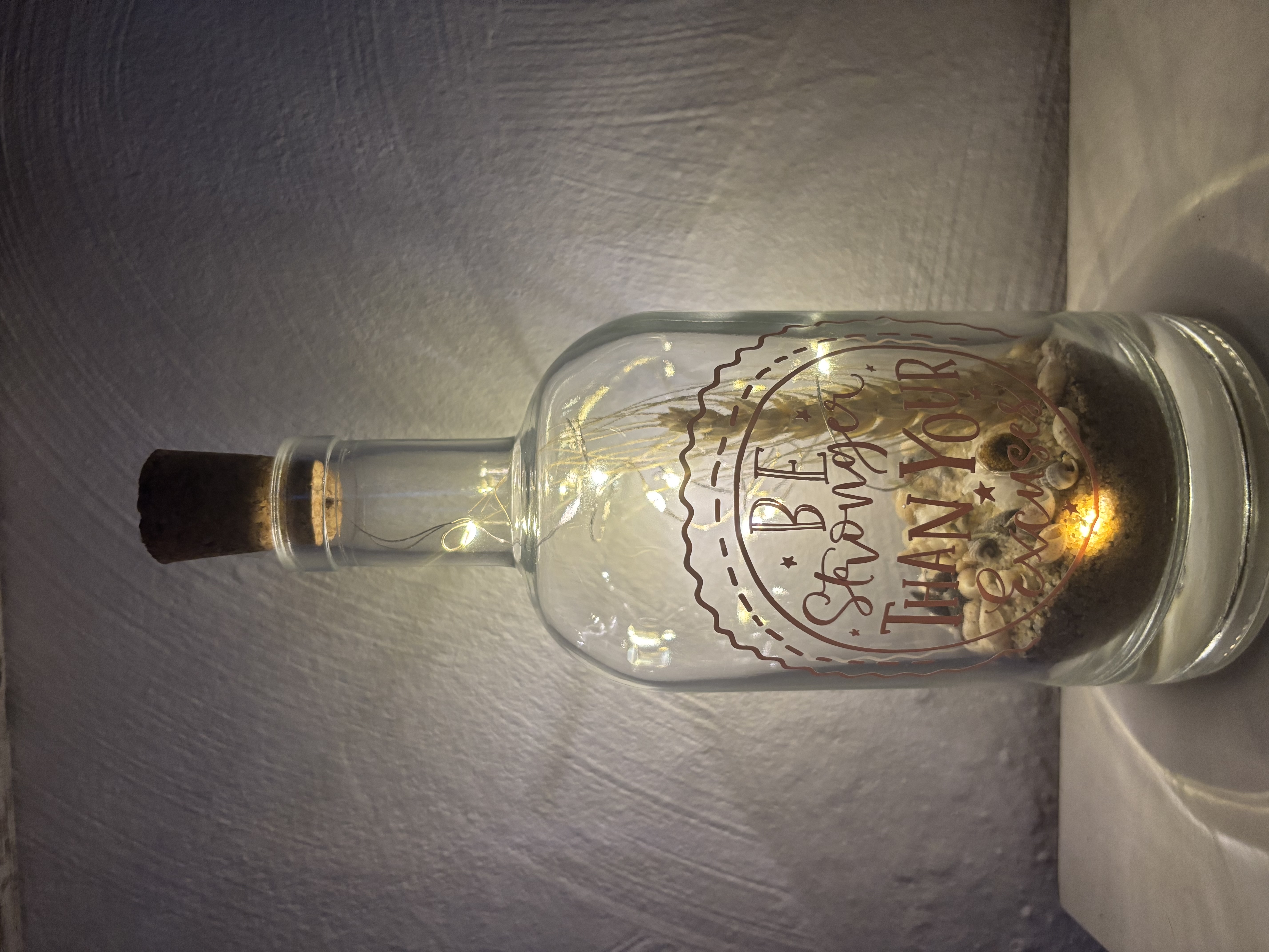 Dekorative Flasche