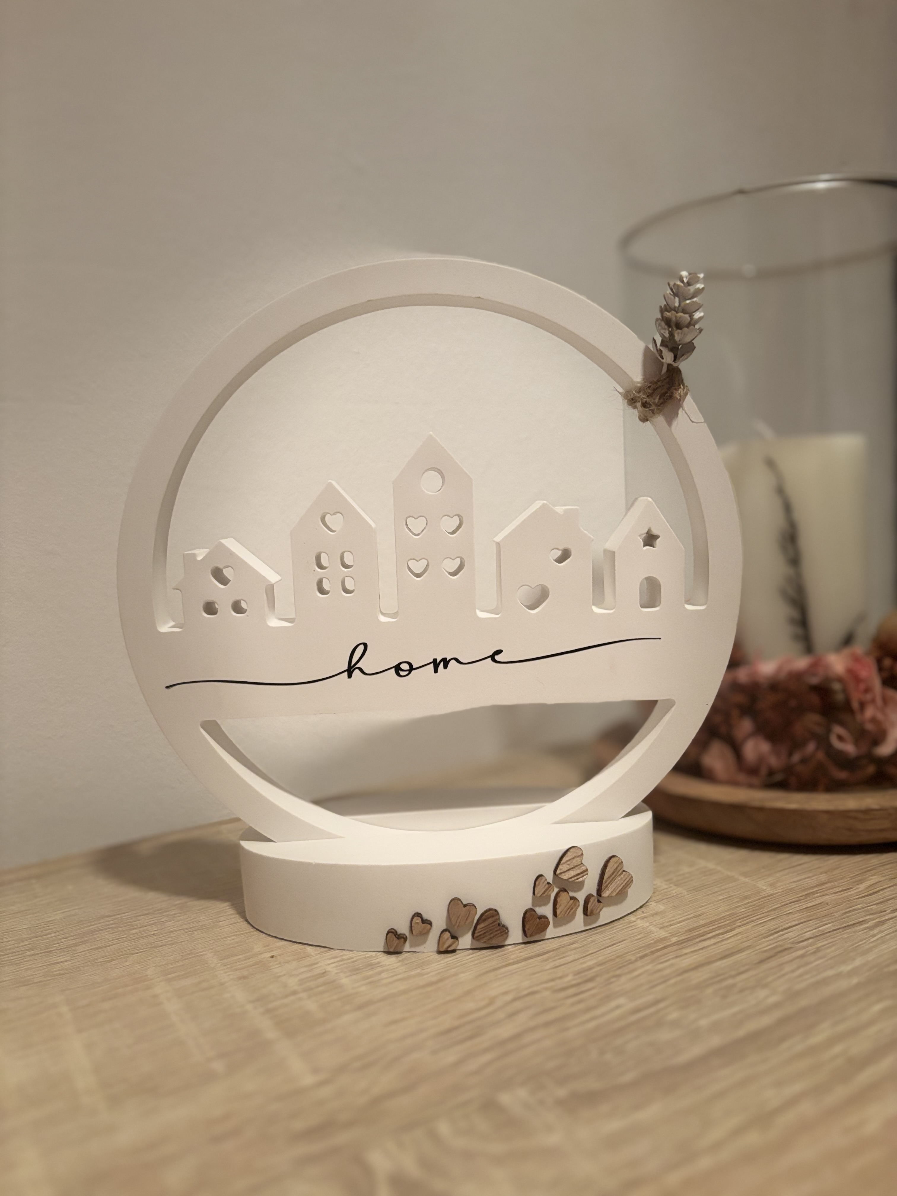 Home Dekorativer Häuserbogen