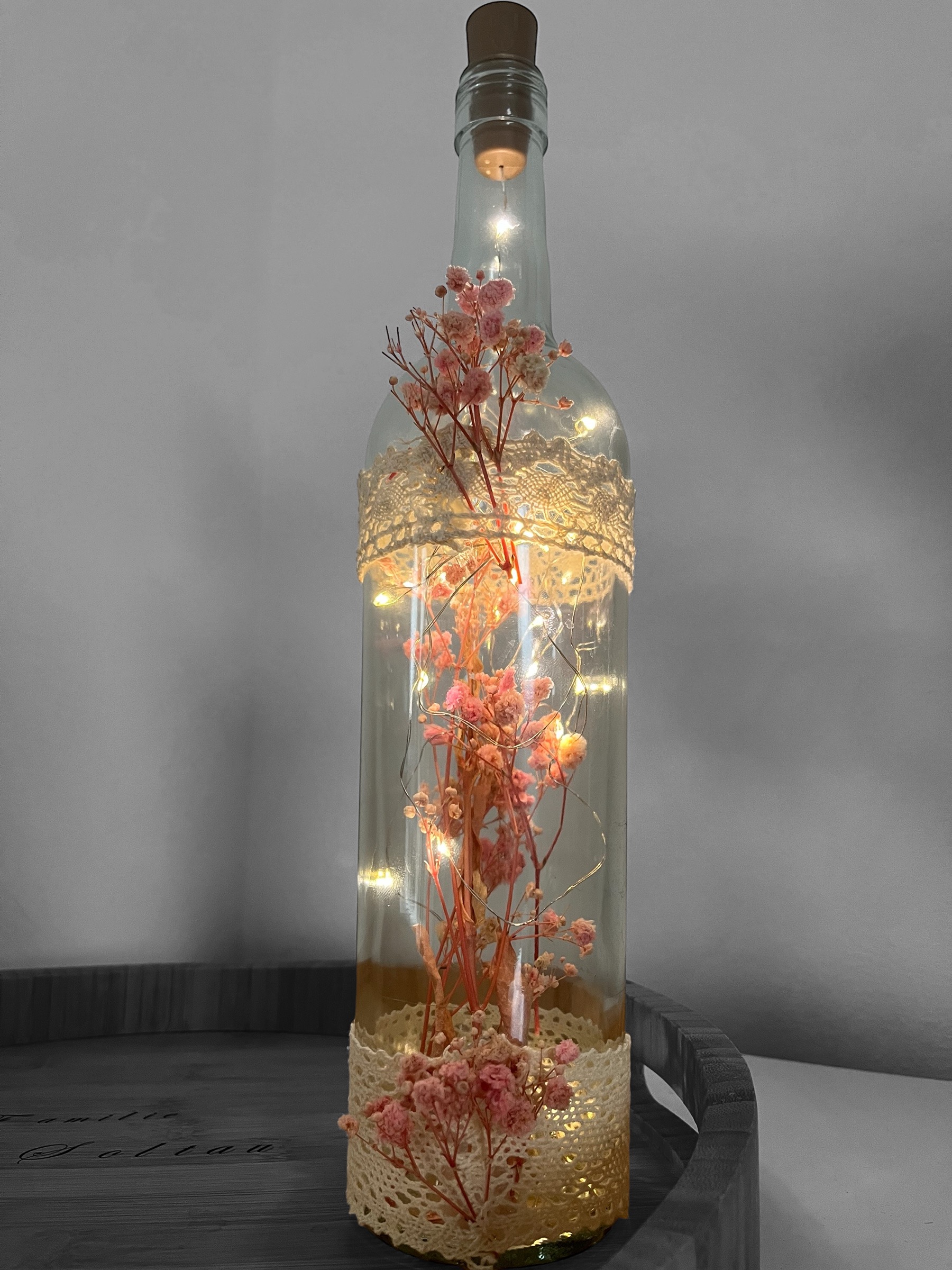Sommer Lichterflasche