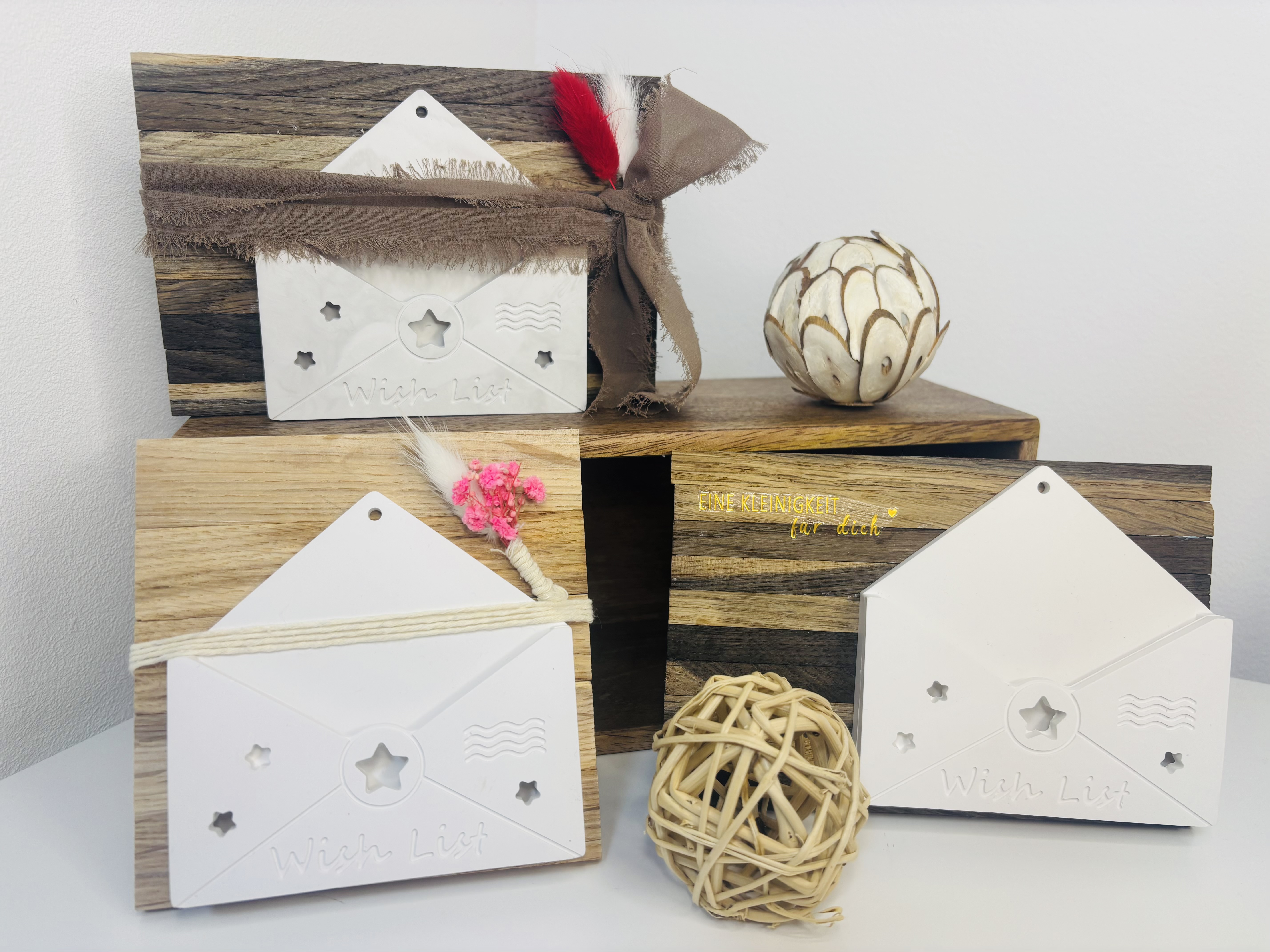 Handgefertigte Gutscheine zum verschenken