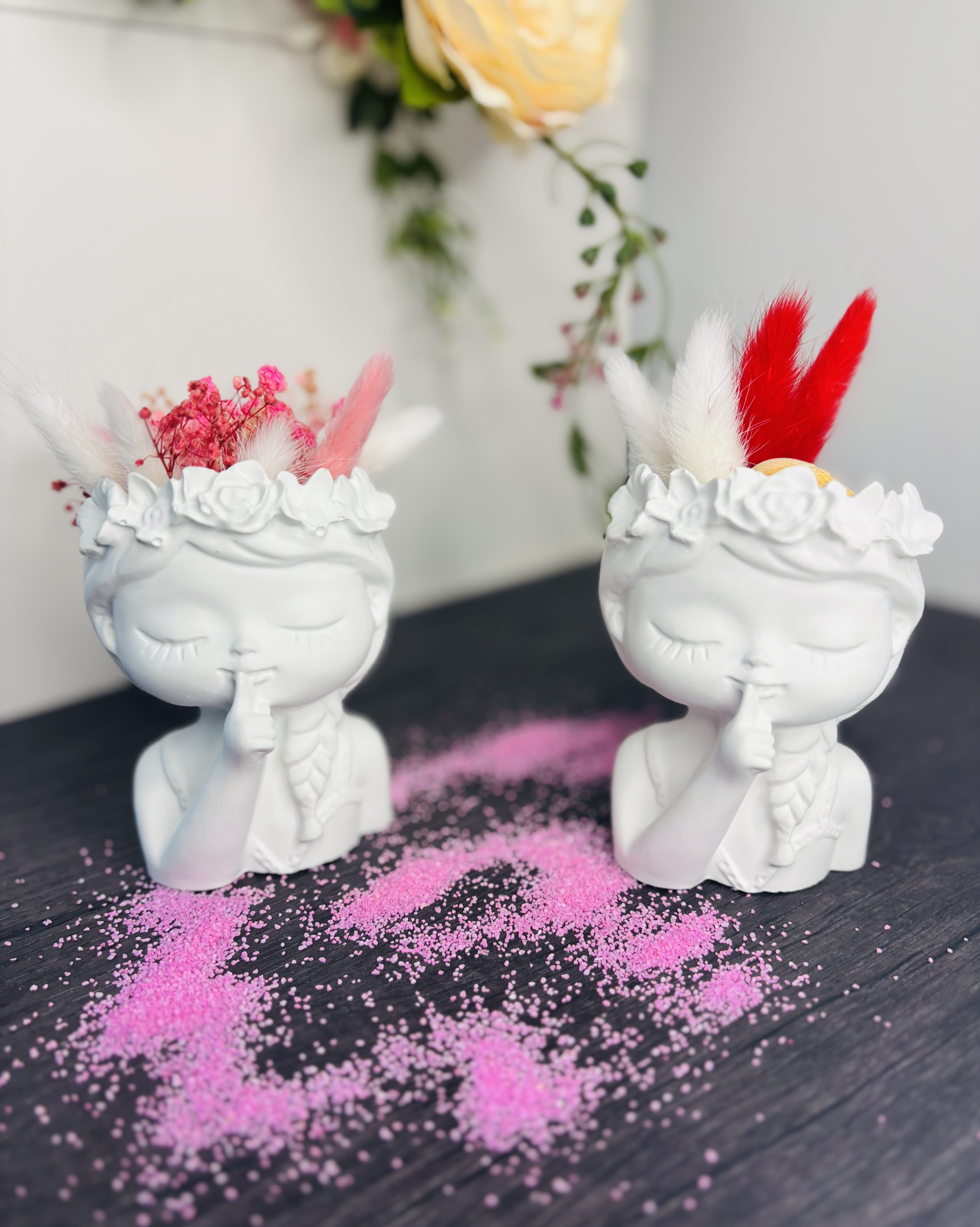 Wundervolles Blumenmädchen 