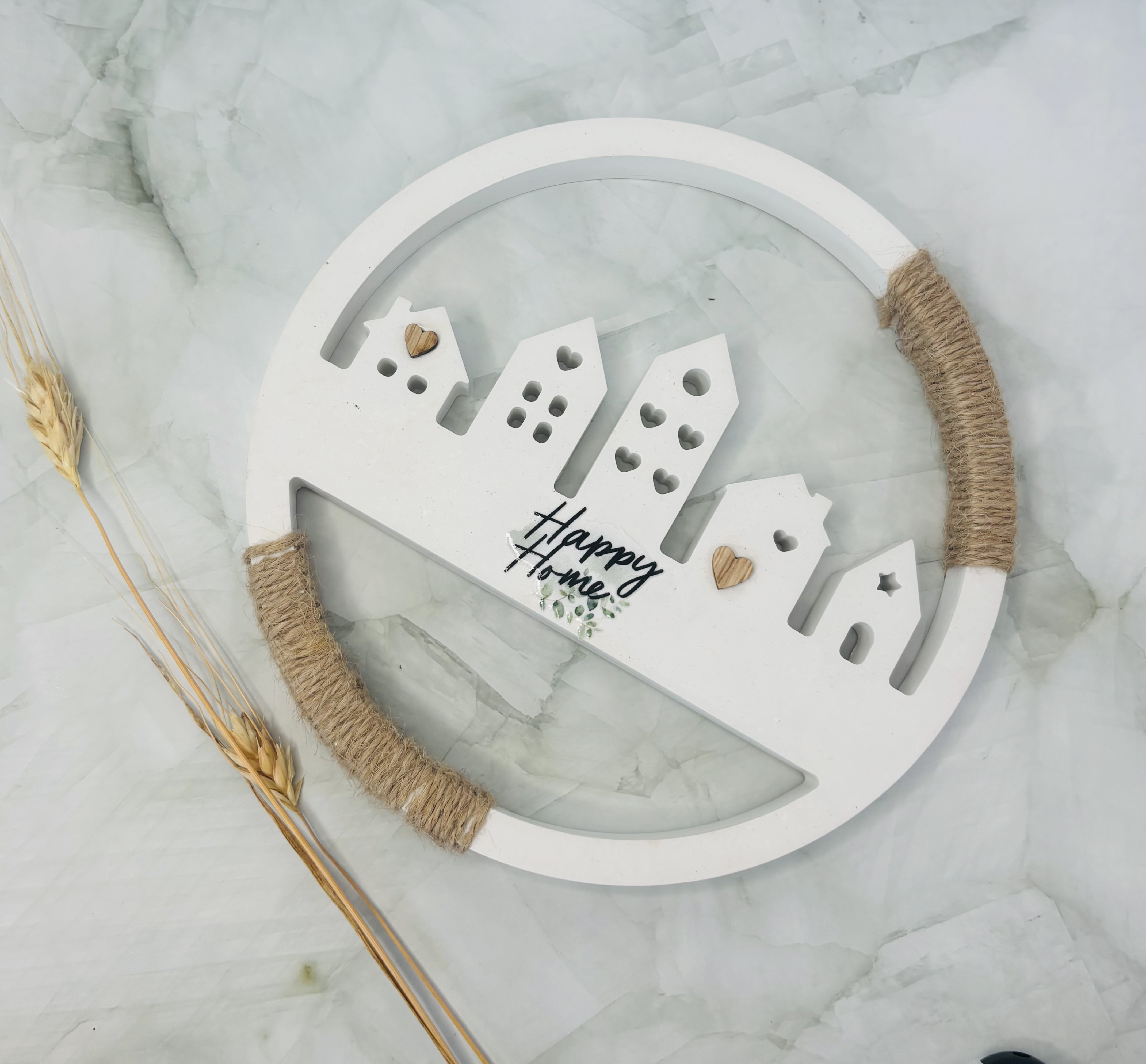  Wanddeko 'Happy Home'