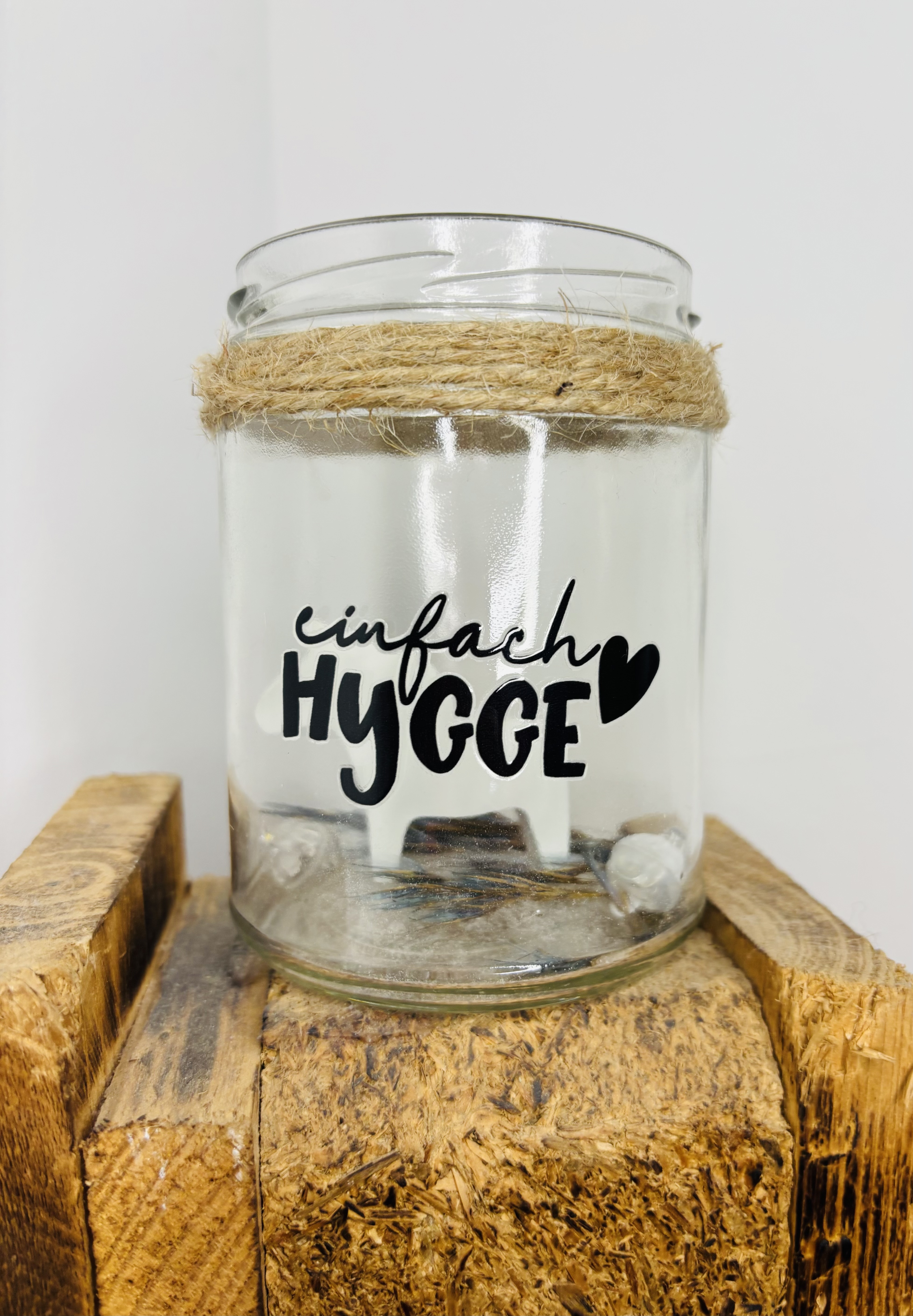 Dekoglas 'einfach HYGGE'