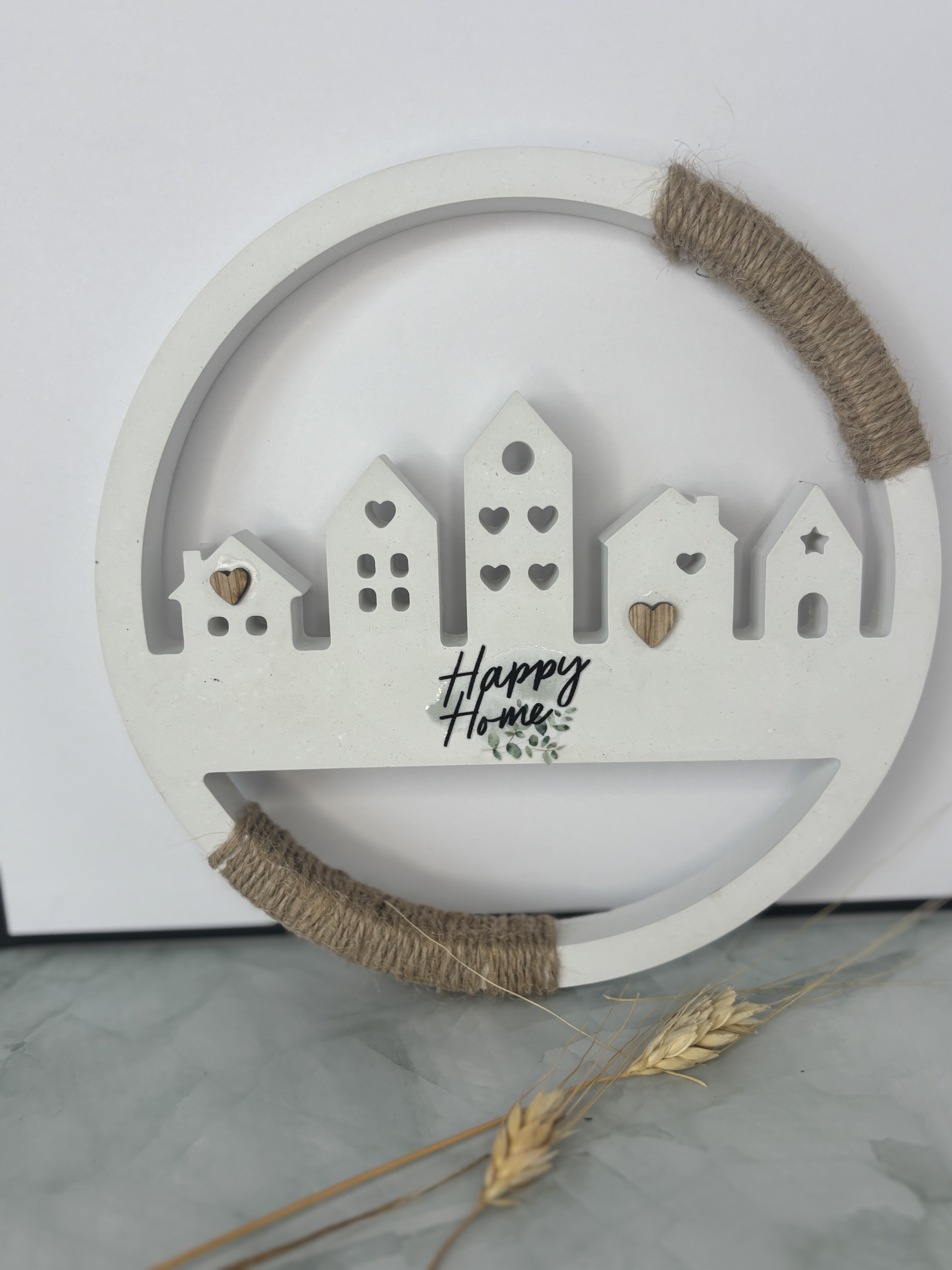 Wanddeko 'Happy Home'