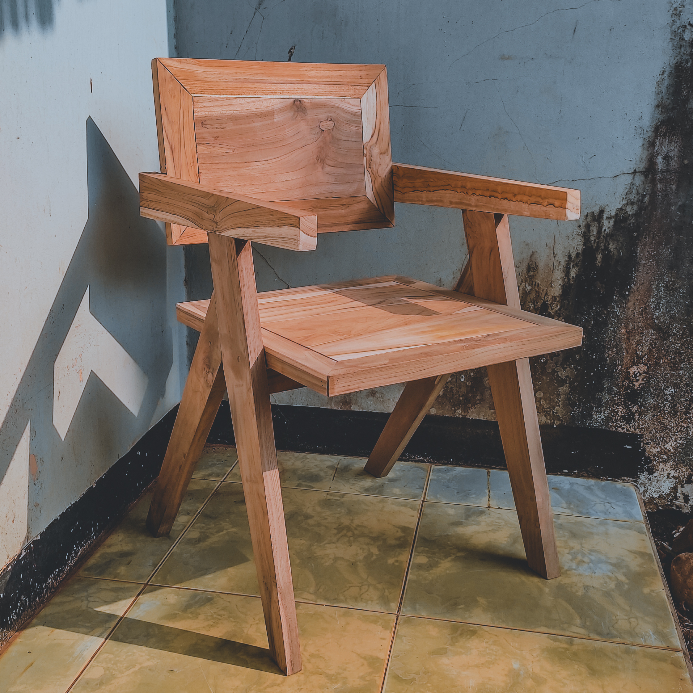 Hajon Teak Chair Solid Wood