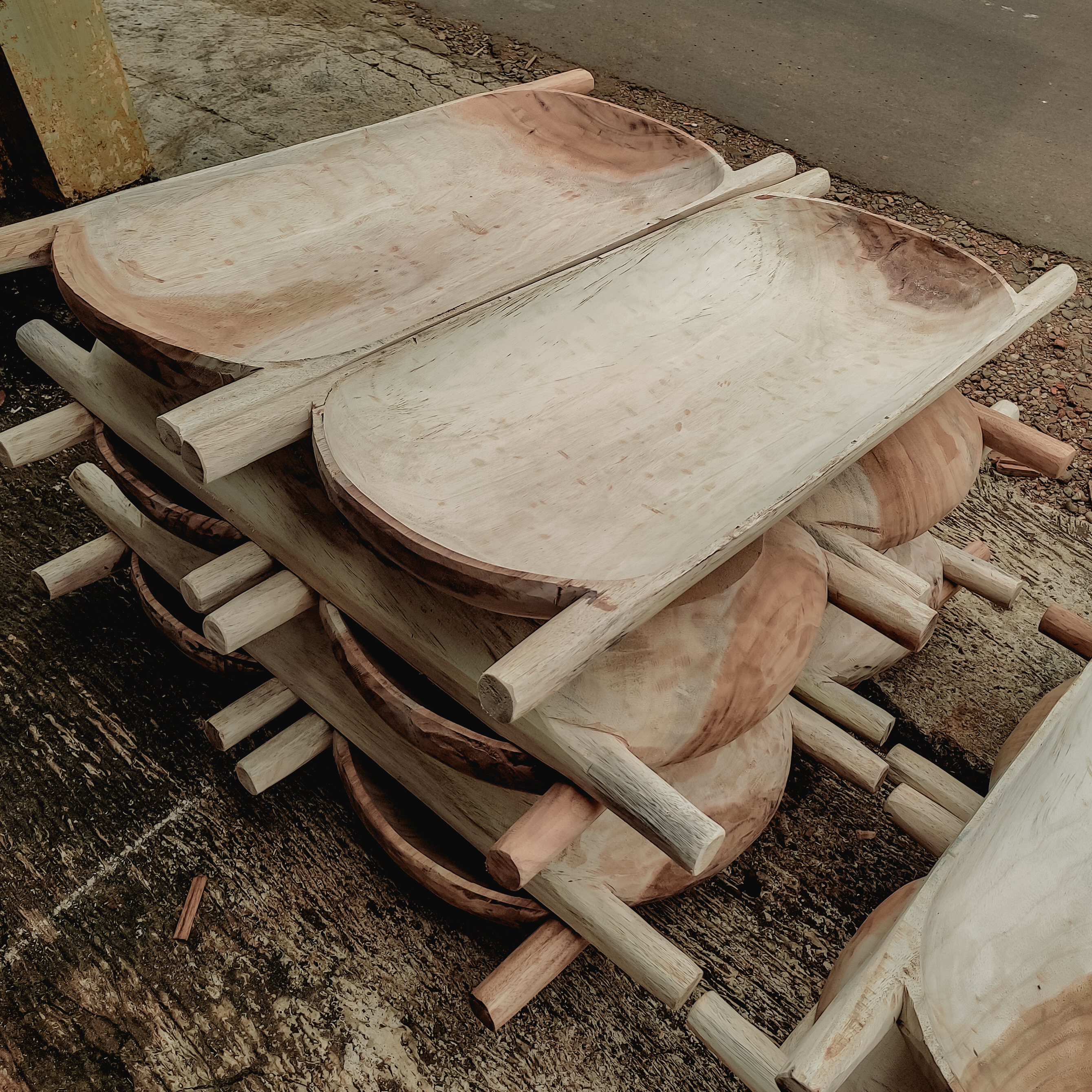 Wooden Jondang Dough Bowl