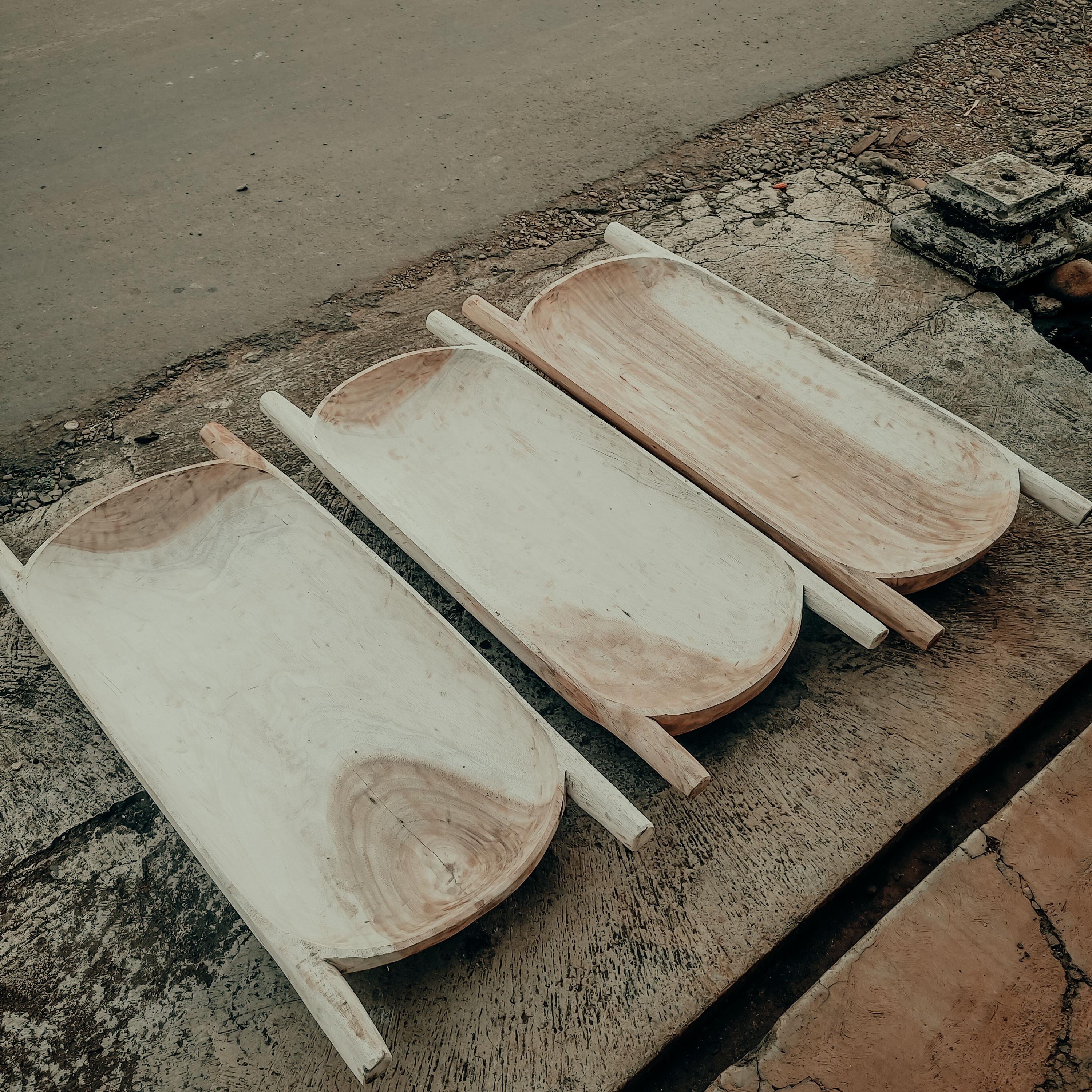 Wooden Jondang Dough Bowl