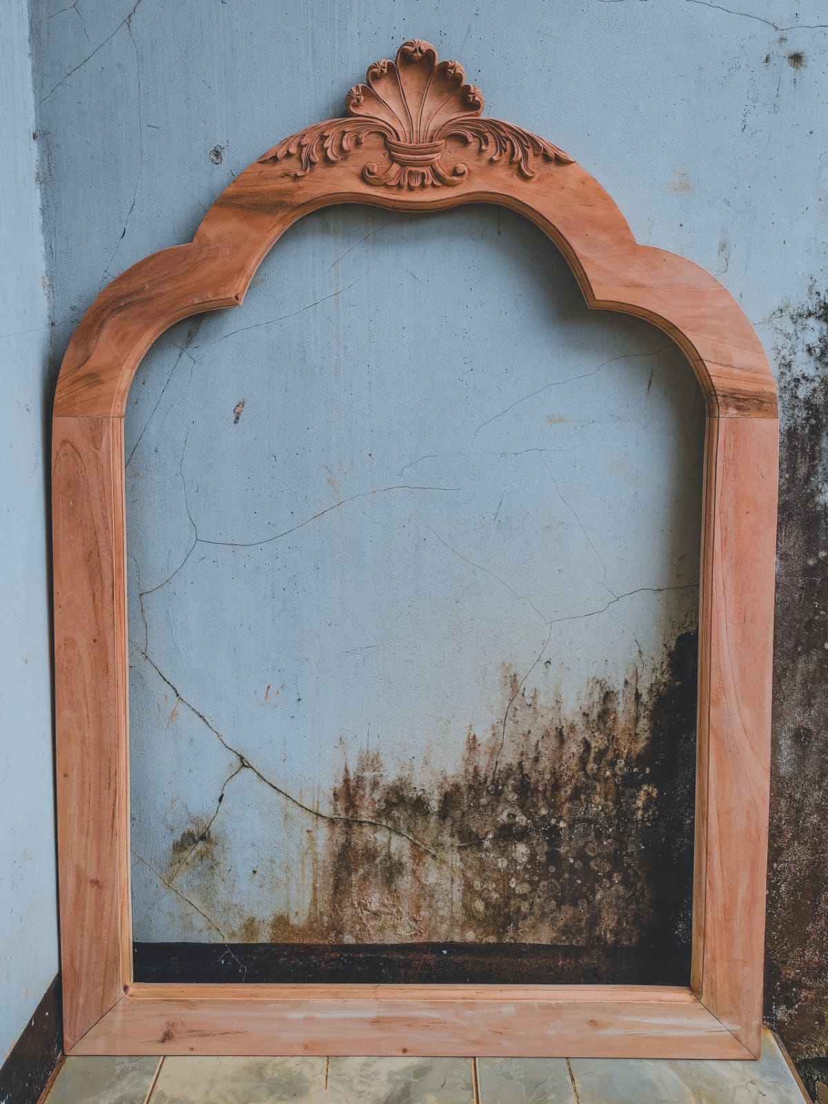 Shellaka Mirror Wooden Frame