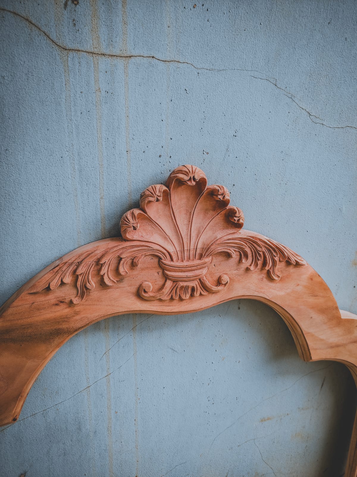 Shellaka Mirror Wooden Frame