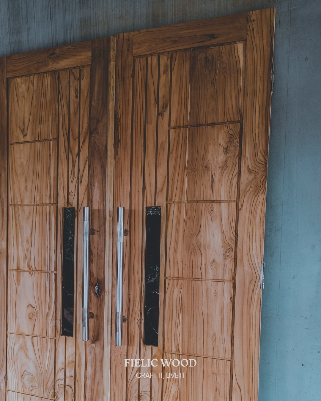 Wooden Double Door