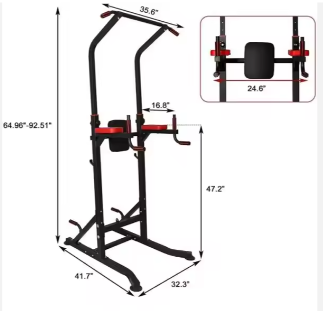 Premium Multi-Function Pull Up Bar   