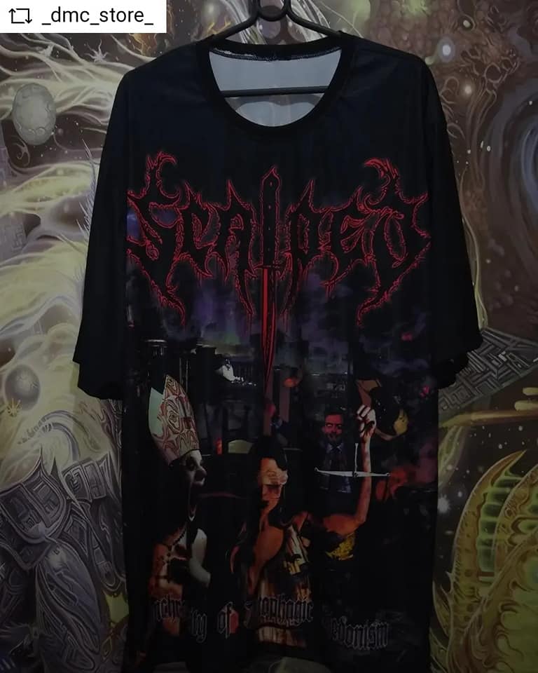 Camisa - Scalped - CD - Synchronicity of Autophagic Hedonism