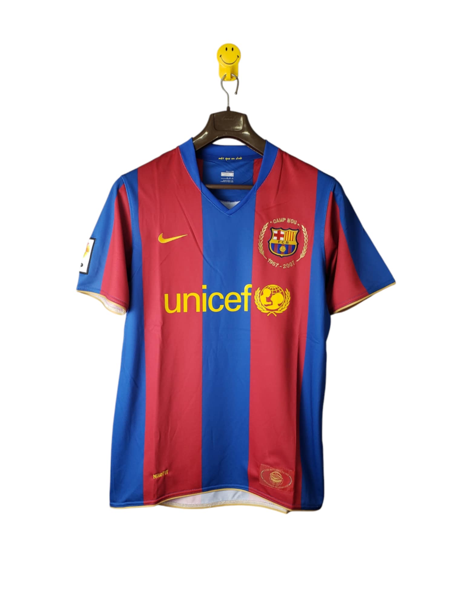 Fc Barcelona Football Club Home 2007-08 Retro Classic Vintage Soccer Calcio Fútbol Fußball Shirt Jerseys Camiseta Malliot Maglia BNWT