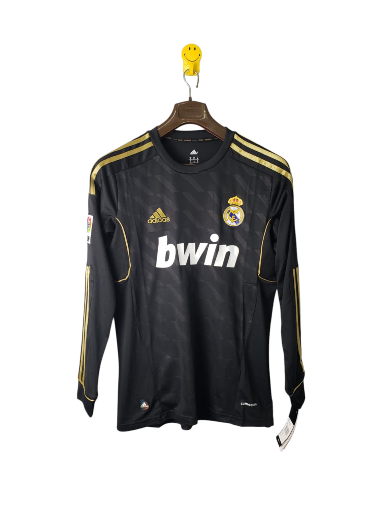 Real Madrid Football Club Away 2012 L/S Retro Classic Vintage Soccer Calcio Fútbol Fußball Shirt Jerseys Camiseta Malliot Maglia BNWT